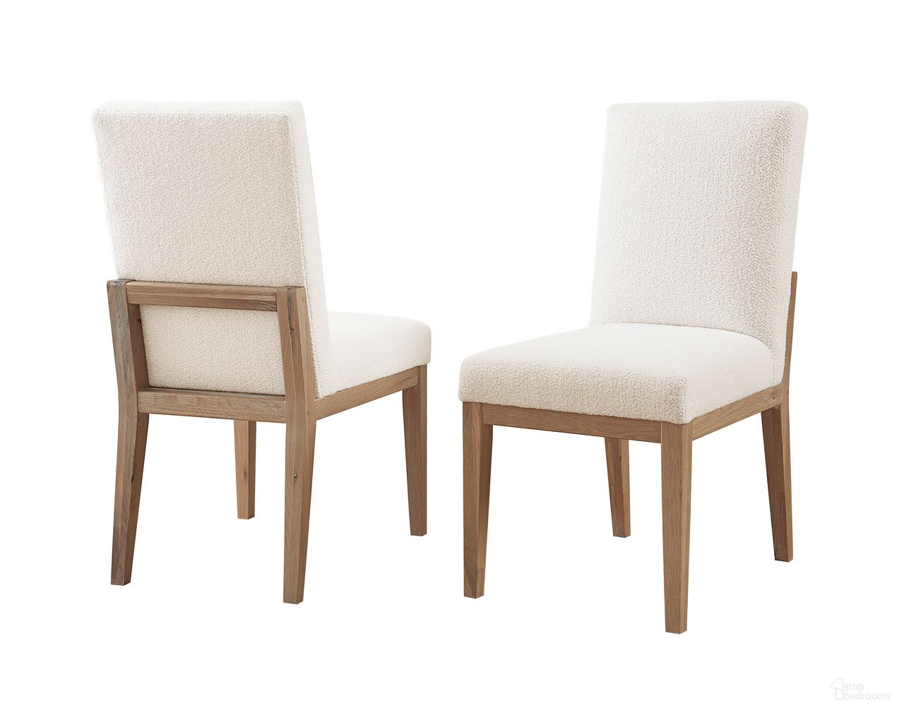 The appearance of Dovetail Upholstered Side Chair White Fabric In Bleached White designed by Artisan & Post in the transitional interior design. This white piece of furniture was selected by 1StopBedrooms from Dovetail Collection to add a touch of cosiness and style into your home. Sku: 755-030A. Material: Wood. Chair Type: Side Chair.