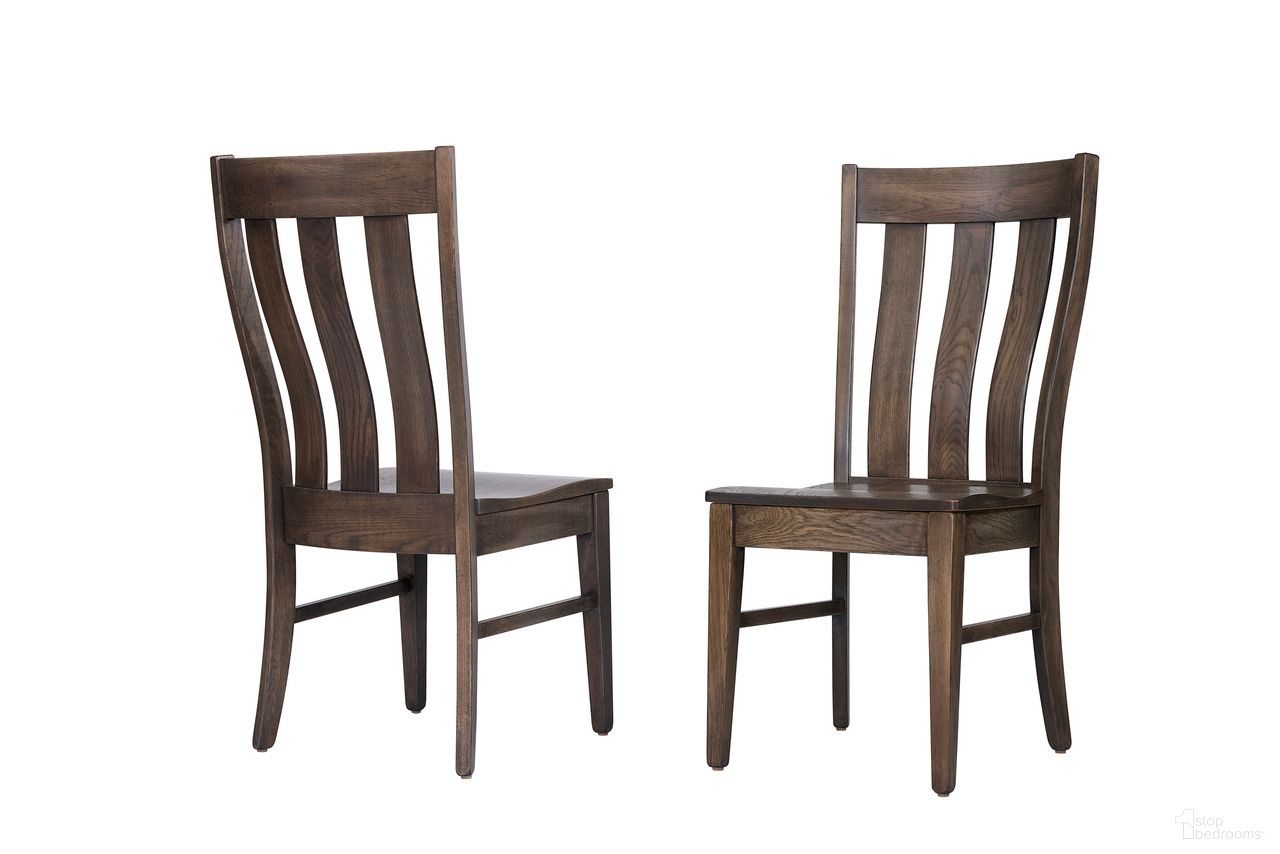 The appearance of Dovetail Vertical Slat Chair In Aged Grey designed by Artisan & Post in the transitional interior design. This aged grey piece of furniture was selected by 1StopBedrooms from Dovetail Collection to add a touch of cosiness and style into your home. Sku: 753-010. Material: Wood. Chair Type: Side Chair.