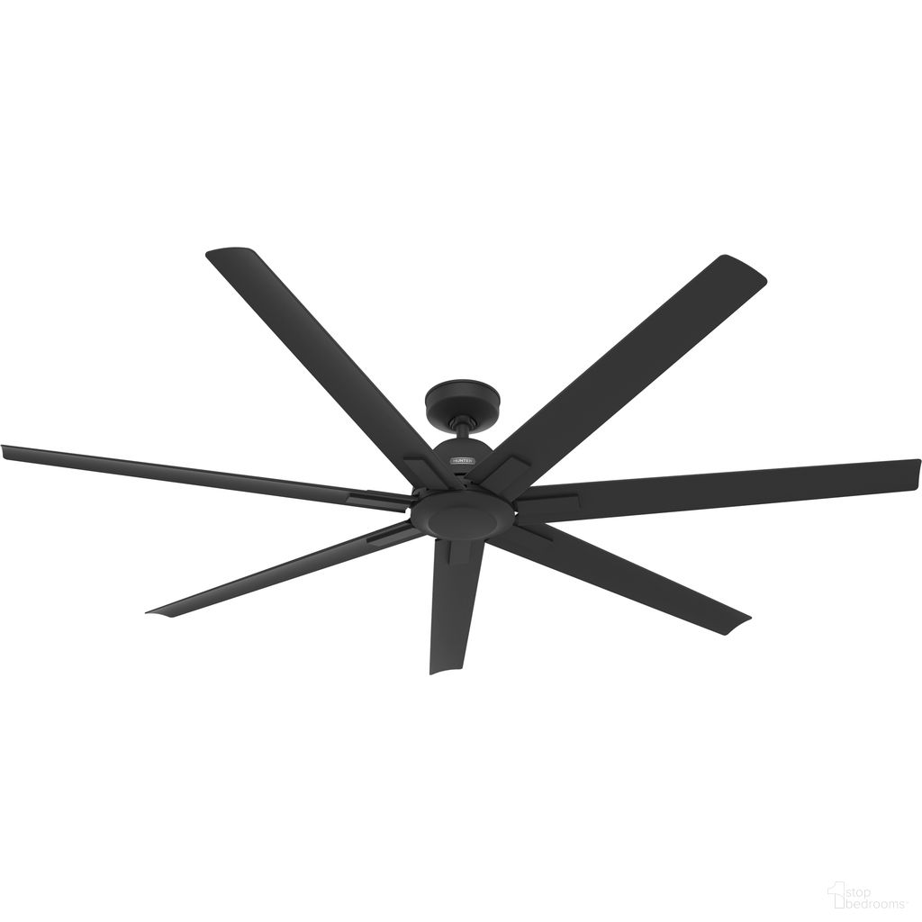 The appearance of Downtown 72 Inch Energy Star Damp Rated Ceiling Fan and Wall Control In Matte Black designed by Hunter Fan in the industrial interior design. This matte black piece of furniture was selected by 1StopBedrooms from Downtown Collection to add a touch of cosiness and style into your home. Sku: 51592. Material: Plastic.
