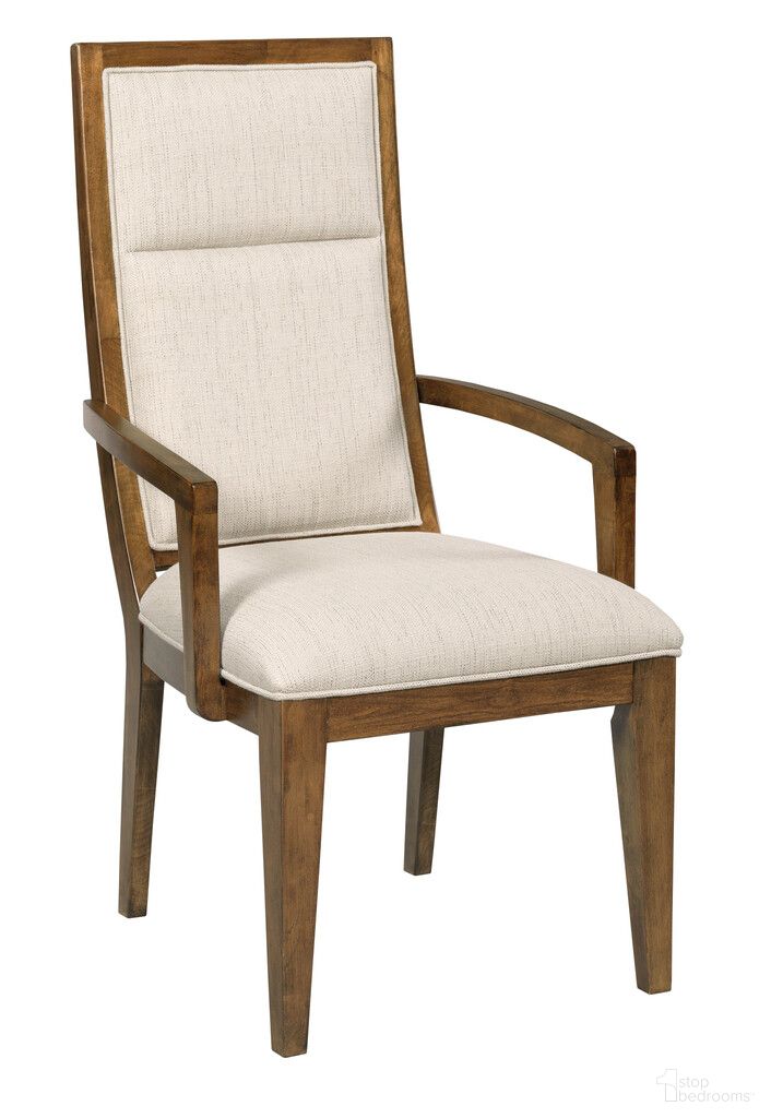 The appearance of Abode Doyle Arm Chair Set of 2 In Warm Brunette designed by Kincaid in the transitional interior design. This warm brunette piece of furniture was selected by 1StopBedrooms from Abode Collection to add a touch of cosiness and style into your home. Sku: 269-637. Chair Type: Arm Chair. Material: Solid Wood.