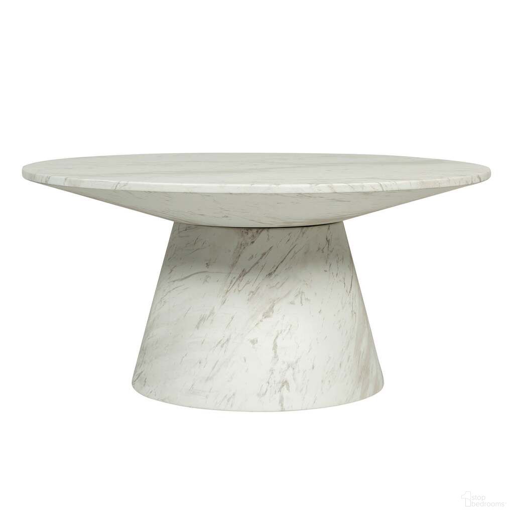 The appearance of Dream Coffee Table In White Marble designed by LH Imports in the modern / contemporary interior design. This white marble piece of furniture was selected by 1StopBedrooms from Dream Collection to add a touch of cosiness and style into your home. Sku: VT106S-WHT. Material: Concrete.