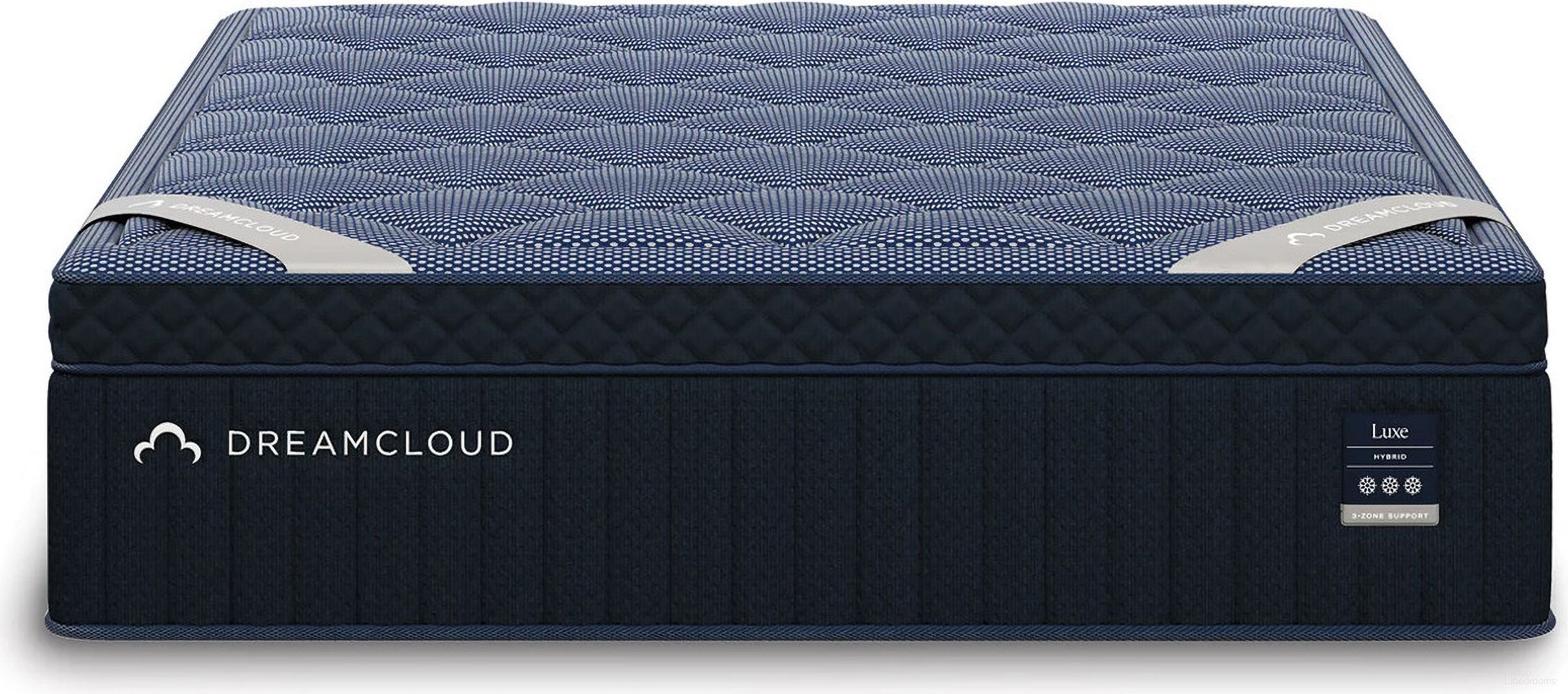 The appearance of DreamCloud Hybrid Luxe 4.0 California King Mattress In White designed by Signature Design by Ashley in the traditional interior design. This white piece of furniture  was selected by 1StopBedrooms from DreamCloud Hybrid Luxe 4.0 Collection to add a touch of cosiness and style into your home. Sku: M13751. Material: Fabric. Bed Size: California King. Mattress Size: California King. Comfort Level: Plush. Mattress Top: Euro Top. Comfort Level: Plush. Mattress Type: Hybrid. Mattress Thickness: 14".