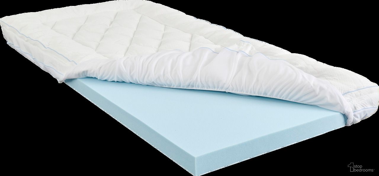The appearance of Dreamlife 3 Inch King Gel Memory Foam Mattress Topper With 1 Inch Quilted Cooling Cover designed by Sealy in the modern / contemporary interior design. This white piece of furniture  was selected by 1StopBedrooms from Dreamlife Collection to add a touch of cosiness and style into your home. Sku: F02-00247-KG0. Bed Size: King. Mattress Size: King. Material: Polyester Jacquard.