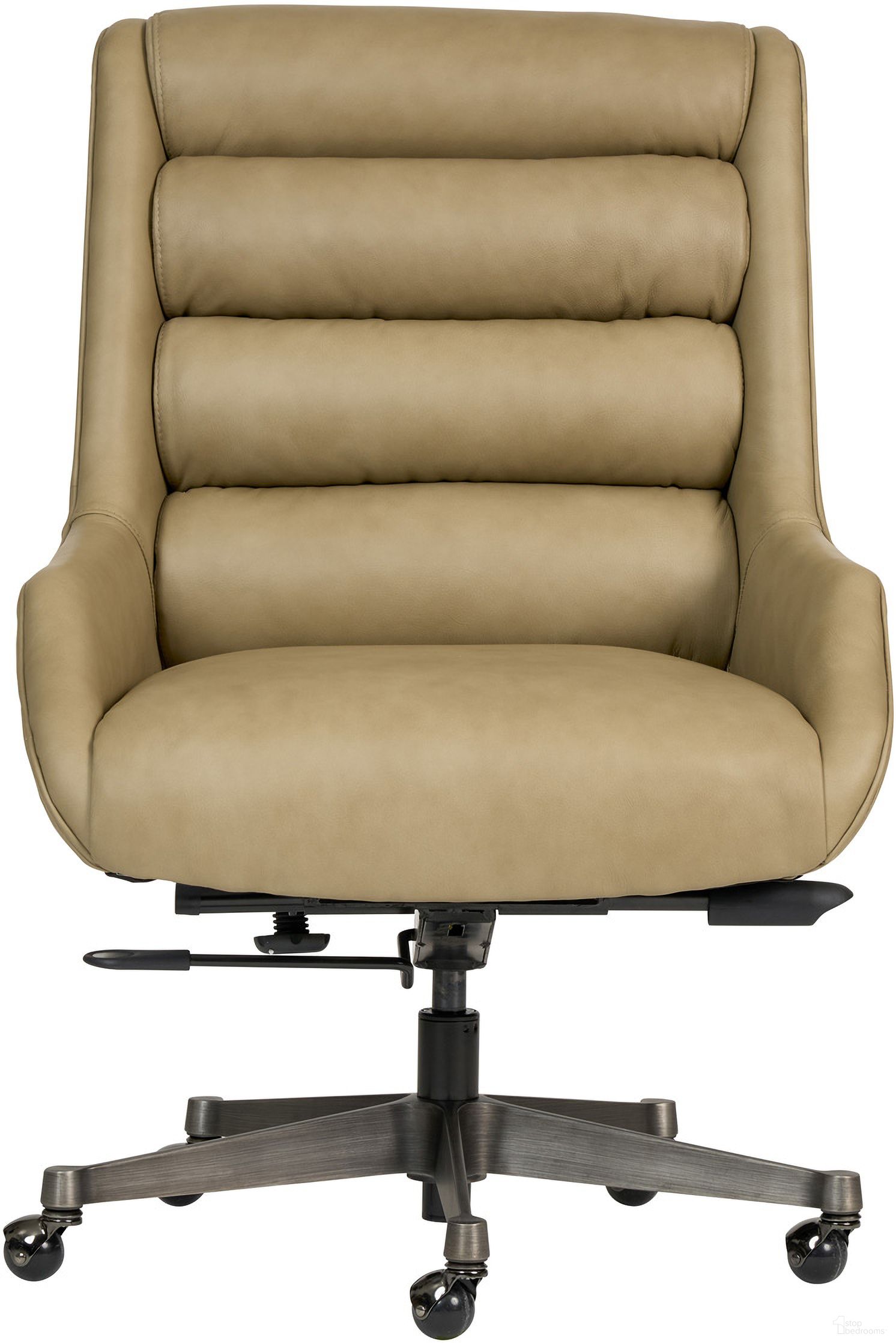 Drew Executive Chair In Luxe Tan