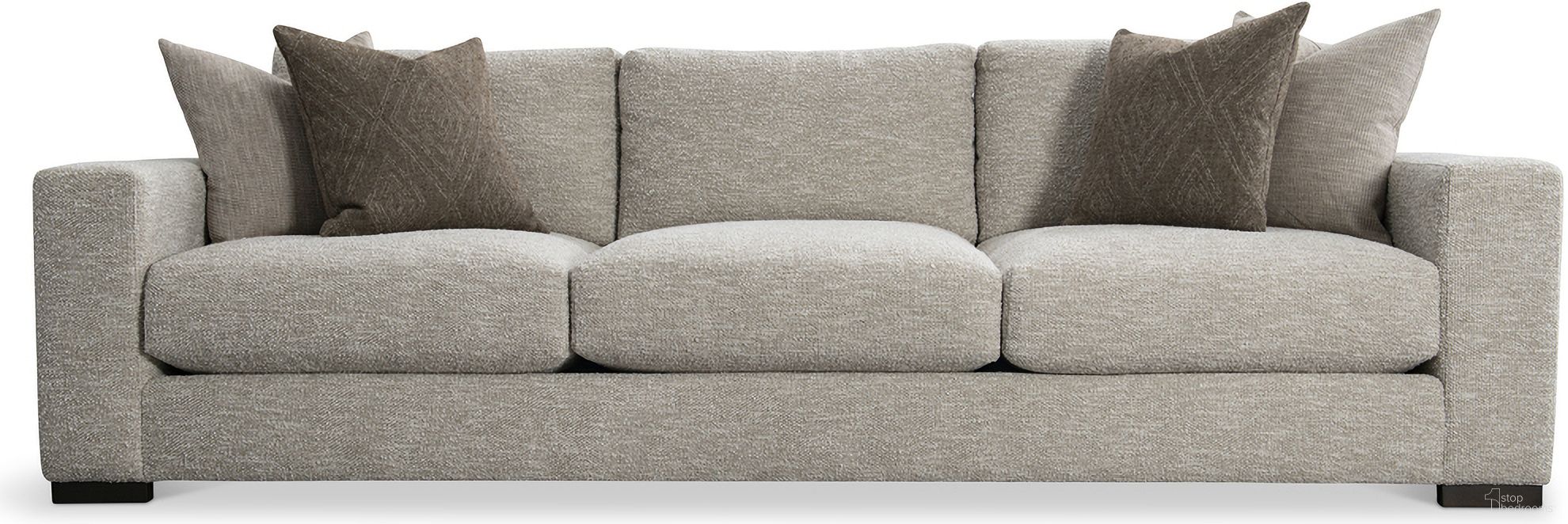 The appearance of Drew Fabric Sofa In Beige designed by Bernhardt in the modern / contemporary interior design. This beige piece of furniture was selected by 1StopBedrooms from Drew Collection to add a touch of cosiness and style into your home. Sku: P7957C. Material: Fabric.