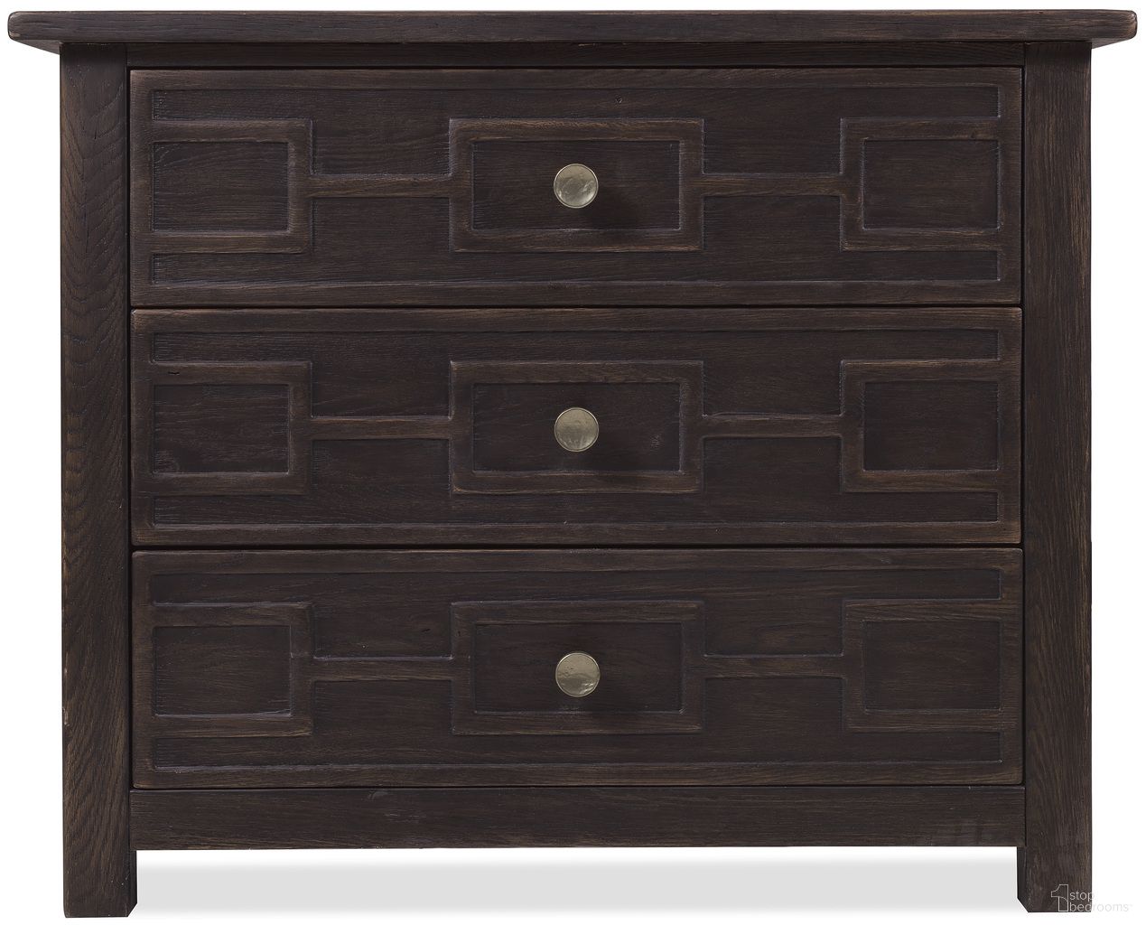 The appearance of Driftwood Bachelors Chest In Burnt Timber designed by Hooker in the transitional interior design. This burnt timber piece of furniture was selected by 1StopBedrooms from Driftwood Collection to add a touch of cosiness and style into your home. Sku: 6820-90017-99. Material: Solid Oak.