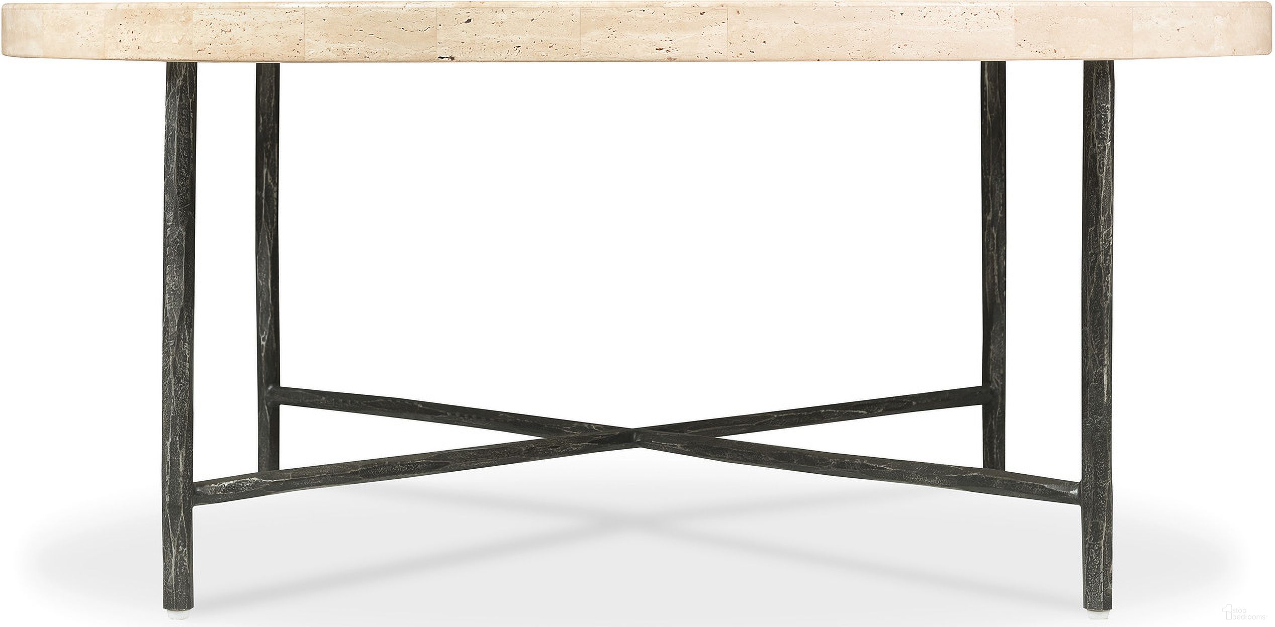 The appearance of Driftwood Cocktail Table In Gray designed by Hooker in the transitional interior design. This gray piece of furniture was selected by 1StopBedrooms from Driftwood Collection to add a touch of cosiness and style into your home. Sku: 6820-80111-00. Material: Stone.