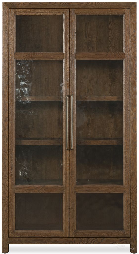 The appearance of Driftwood Display Cabinet In Medium Wood designed by Hooker in the transitional interior design. This medium wood piece of furniture was selected by 1StopBedrooms from Driftwood Collection to add a touch of cosiness and style into your home. Sku: 6820-75906-85. Material: Solid Oak.