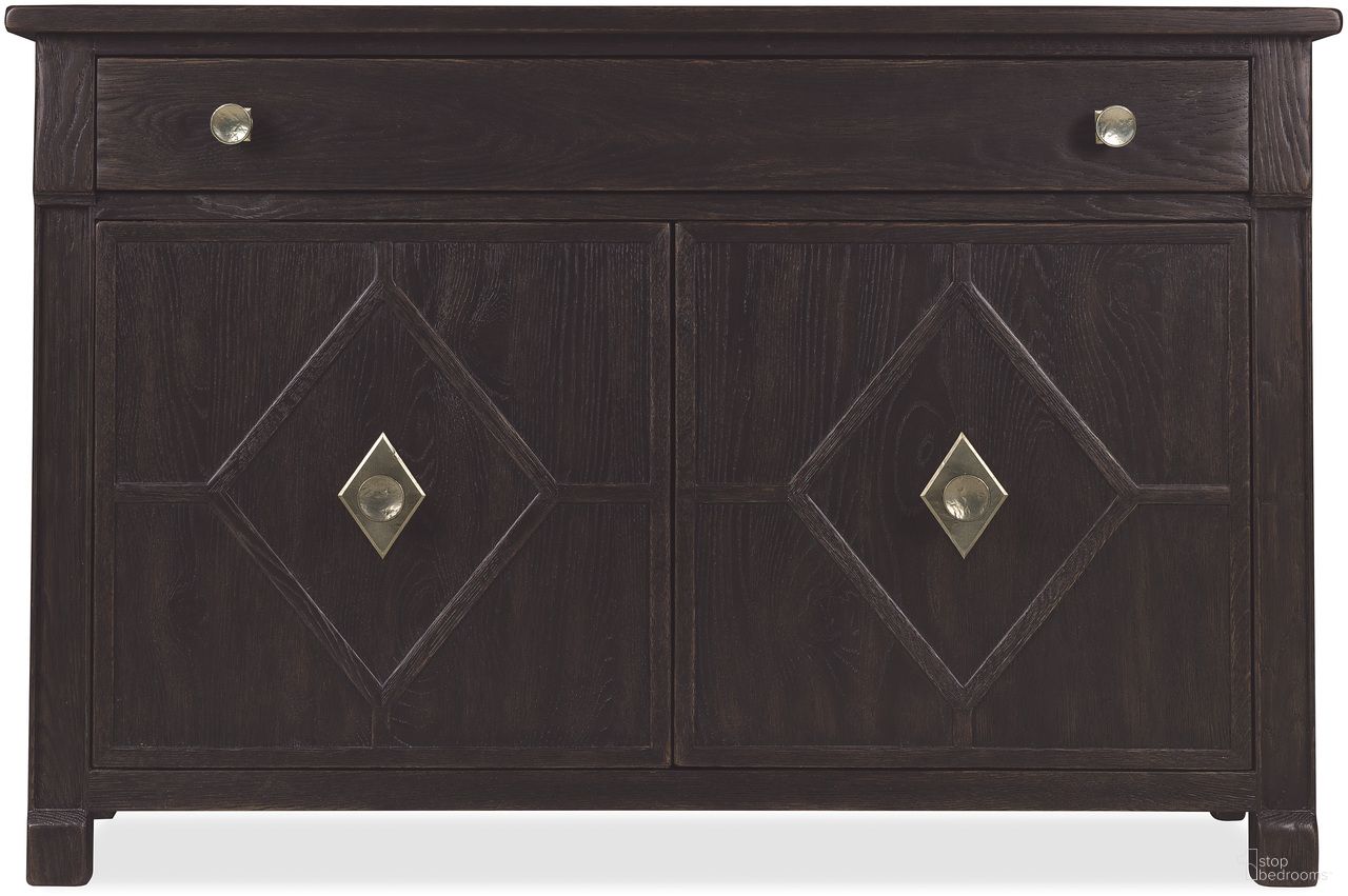 Driftwood Hall Chest In Burnt Timber