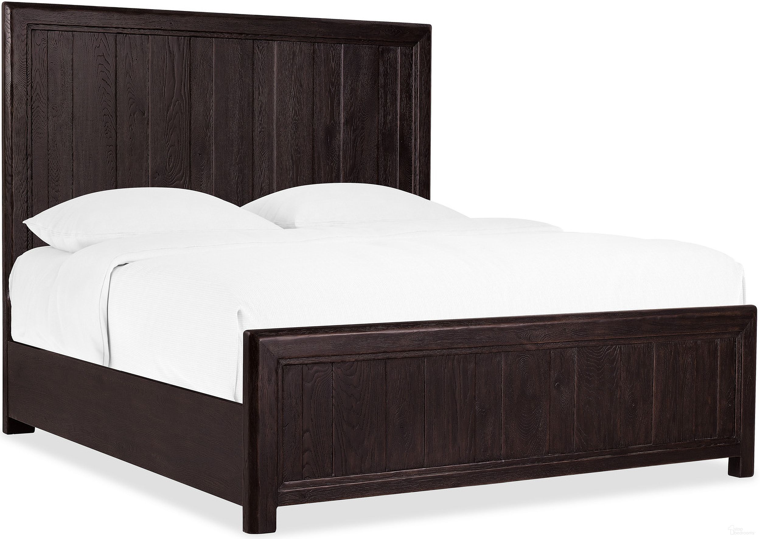 The appearance of Driftwood King Panel Bed In Black designed by Hooker in the transitional interior design. This black piece of furniture was selected by 1StopBedrooms from Driftwood Collection to add a touch of cosiness and style into your home. Sku: 6820-90266-99. Bed Type: Panel Bed. Material: Wood. Bed Size: King.