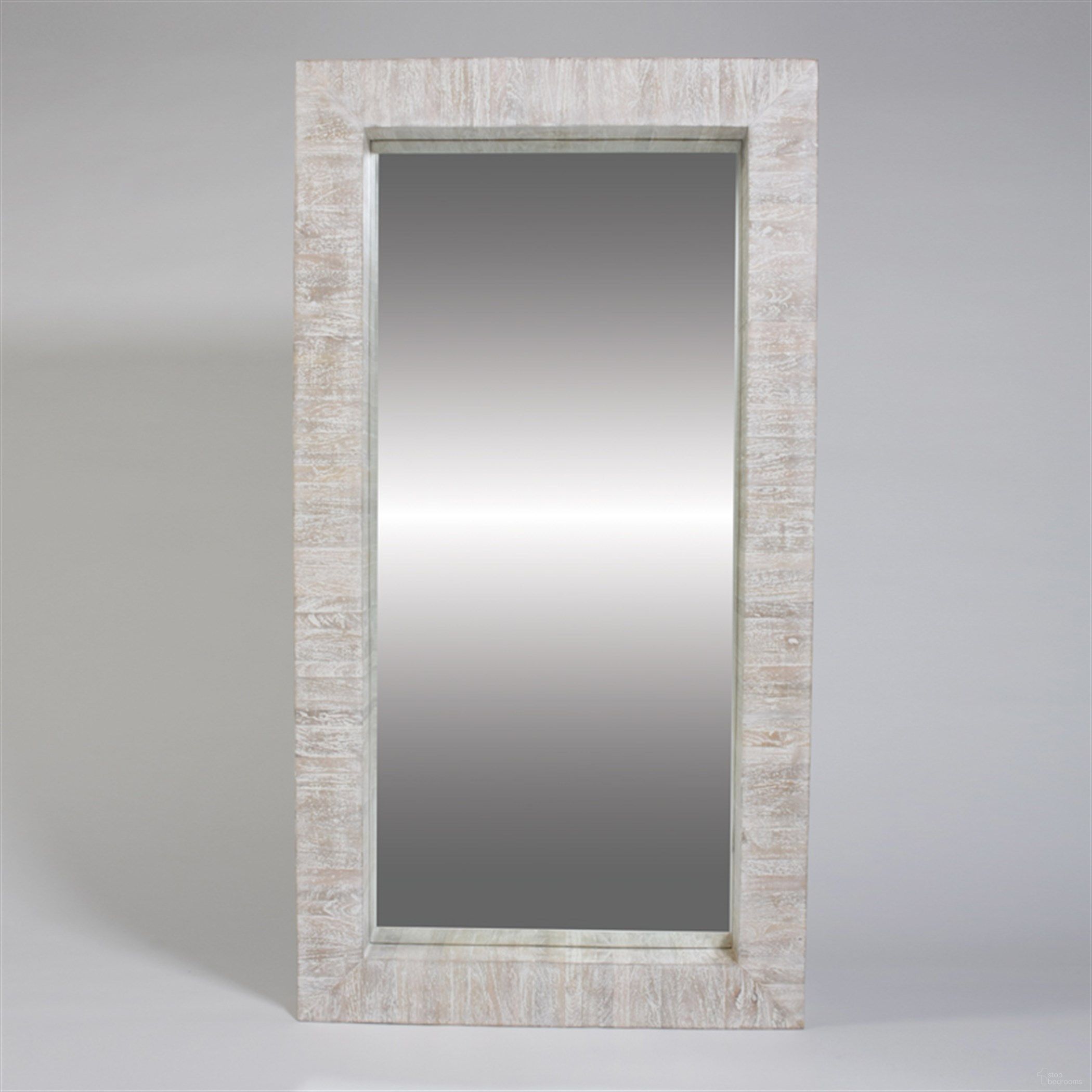Driftwood Mirror In White