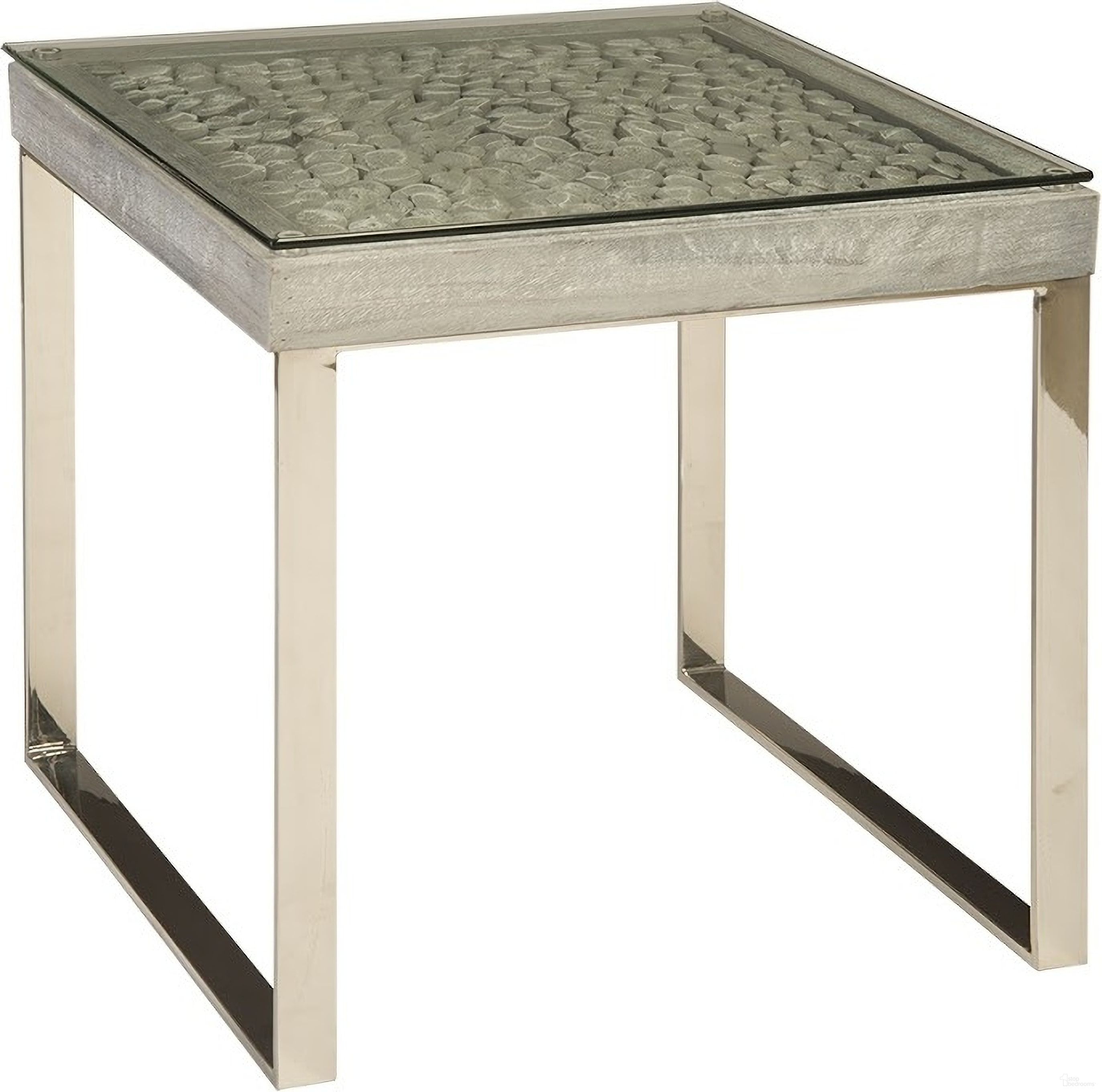 The appearance of Driftwood Side Table designed by Phillips Collection in the modern / contemporary interior design. This silver piece of furniture  was selected by 1StopBedrooms from  to add a touch of cosiness and style into your home. Sku: PH84445. Material: Wood.