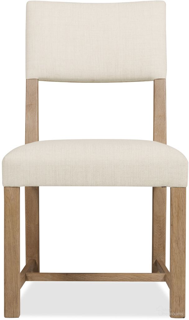 The appearance of Driftwood Upholstered Side Chair In Beige and Light Wood designed by Hooker in the transitional interior design. This beige/light wood piece of furniture was selected by 1StopBedrooms from Driftwood Collection to add a touch of cosiness and style into your home. Sku: 6820-75410-80. Material: Solid Oak. Chair Type: Side Chair.