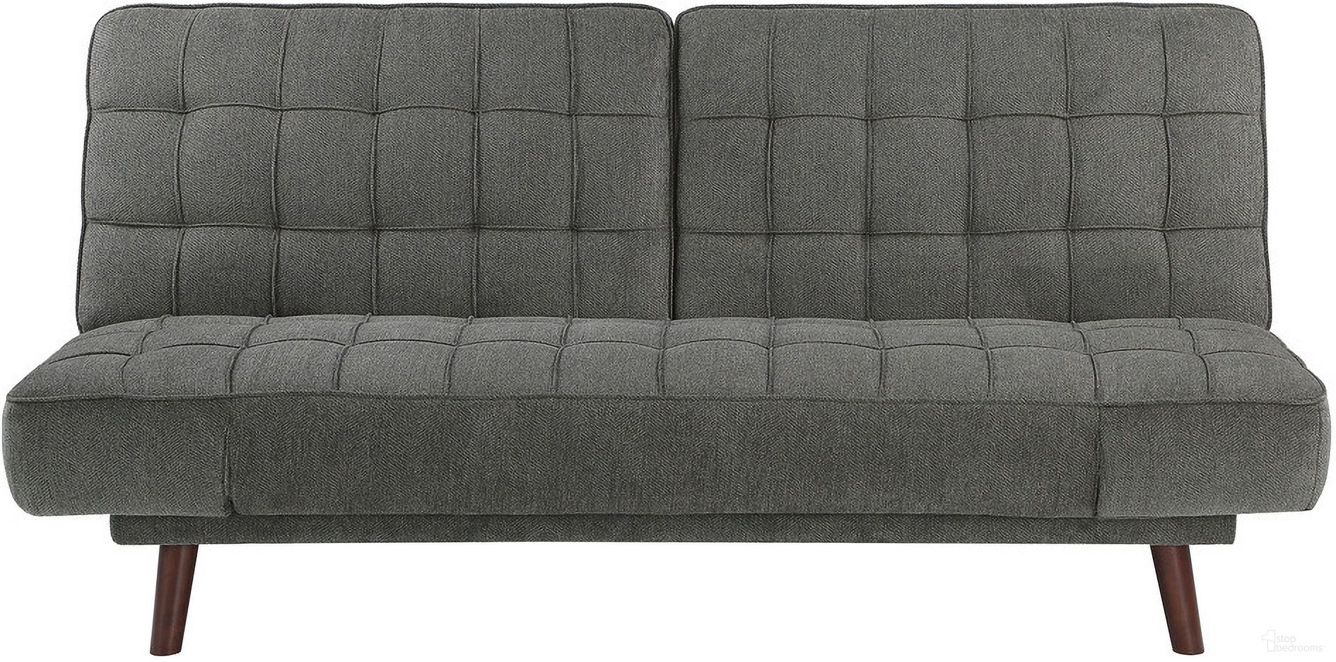 The appearance of Driggs Dark Gray Elegant Lounger designed by Homelegance in the transitional interior design. This gray piece of furniture  was selected by 1StopBedrooms from Driggs Collection to add a touch of cosiness and style into your home. Sku: 9435RF-3WD. Material: Chenille.
