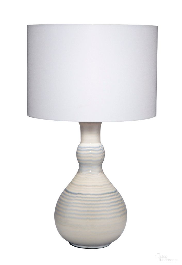 Droplet Ceramic Table Lamp In Blue