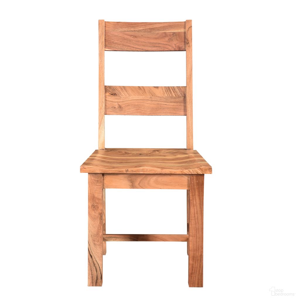 The appearance of Droxi Vintage Solid Hand-Made Mango Wood Chair Set of 2 In Brown designed by Rajani Home in the country / farmhouse interior design. This brown piece of furniture was selected by 1StopBedrooms from Tavaro Collection to add a touch of cosiness and style into your home. Sku: 8C660918G49348. Material: Mango Wood. Chair Type: Side Chair.