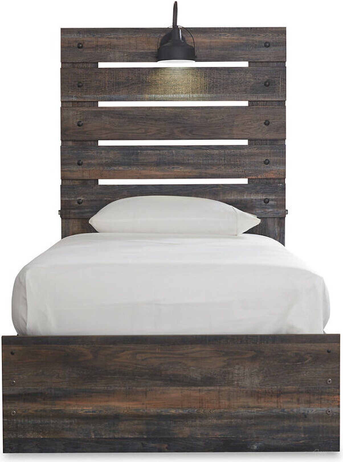The appearance of Drystan Multi Twin Panel Bed with Two Underbed Storage designed by Signature Design by Ashley in the transitional interior design. This multi piece of furniture was selected by 1StopBedrooms from Drystan Collection to add a touch of cosiness and style into your home. Sku: B211-53;B211-52;B211-50;B211-50;B100-11. Bed Type: Panel Bed. Material: Wood. Bed Size: Twin.