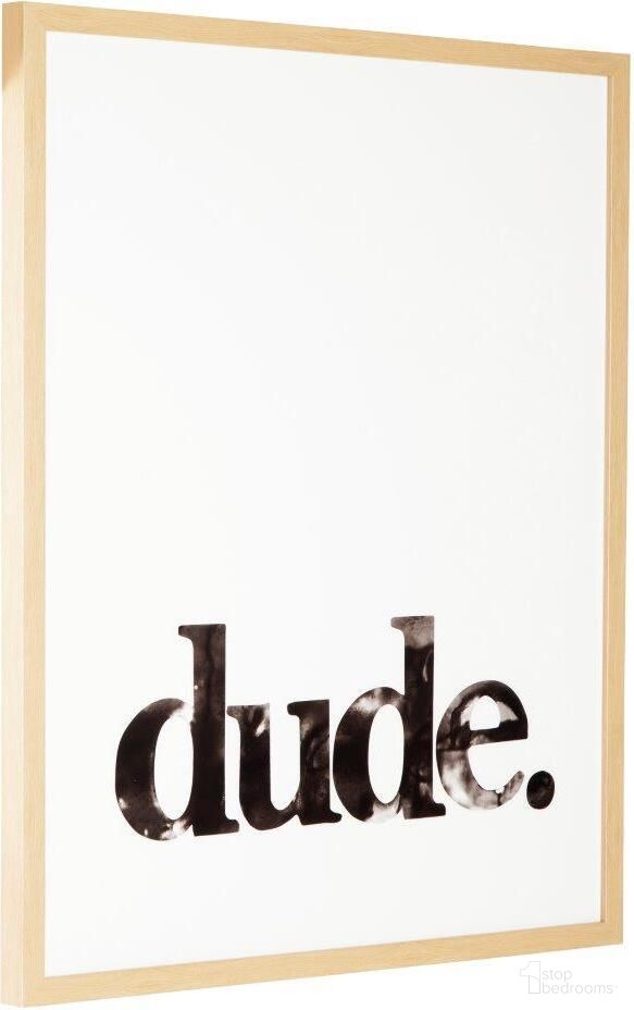 Dude Black And White Wall Art by Ashley Furniture | 1StopBedrooms