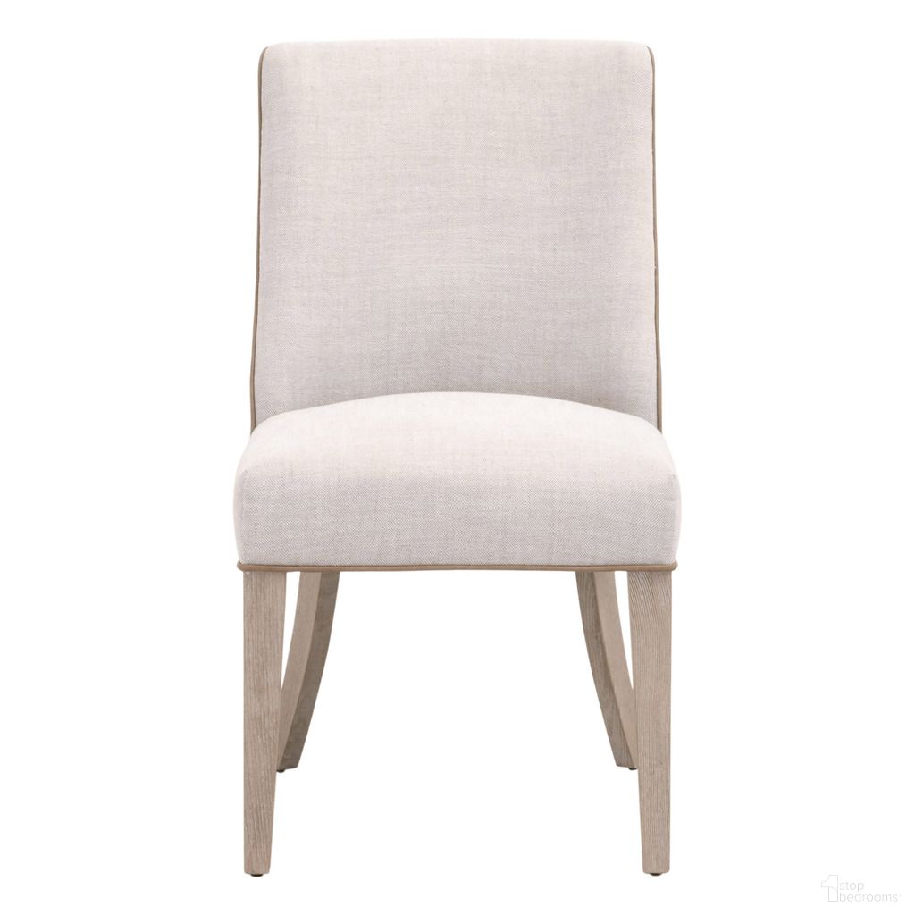 The appearance of Essentials Duet Dining Chair Set of 2 In Bisque and Natural Gray designed by Essentials For Living in the transitional interior design. This bisque/natural gray piece of furniture was selected by 1StopBedrooms from Essentials Collection to add a touch of cosiness and style into your home. Sku: 6491UP.NG/BIS/IVT. Material: Ash Wood. Chair Type: Side Chair.