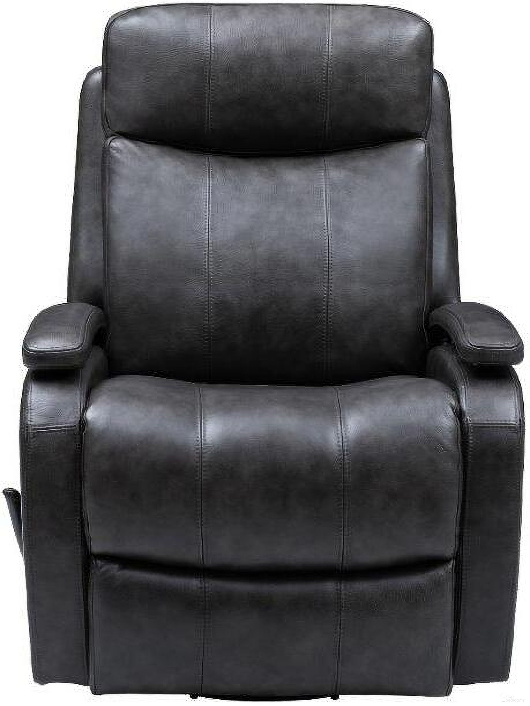 The appearance of Duffy Swivel Glider Recliner In Ryegate Gray designed by BarcaLounger in the modern / contemporary interior design. This gray piece of furniture  was selected by 1StopBedrooms from Duffy Collection to add a touch of cosiness and style into your home. Sku: 83610370692. Material: Leather.