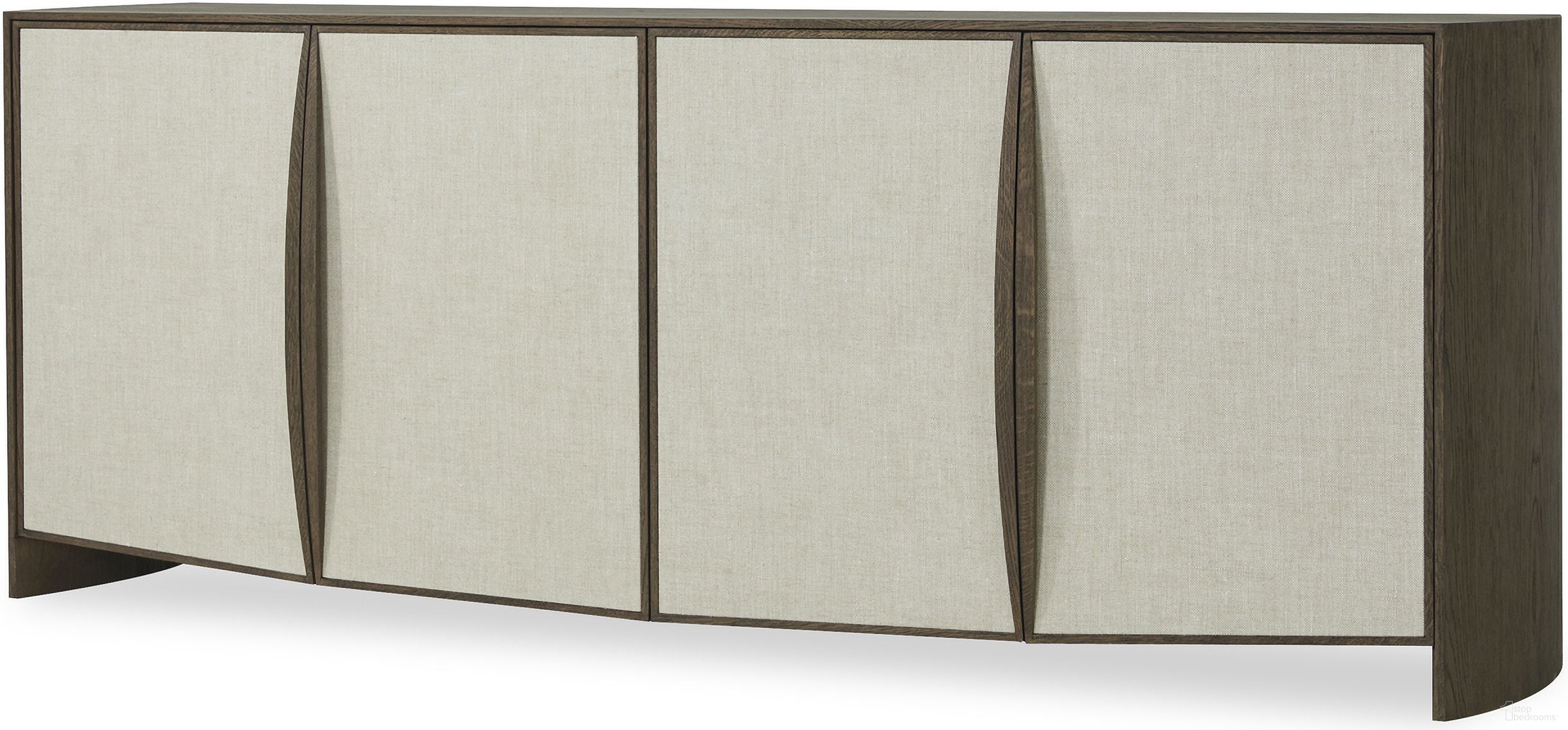 The appearance of Dumont Credenza In Natural designed by Century Furniture in the modern / contemporary interior design. This natural piece of furniture  was selected by 1StopBedrooms from Monarch Collection to add a touch of cosiness and style into your home. Sku: MN5894. Material: Solid Oak.