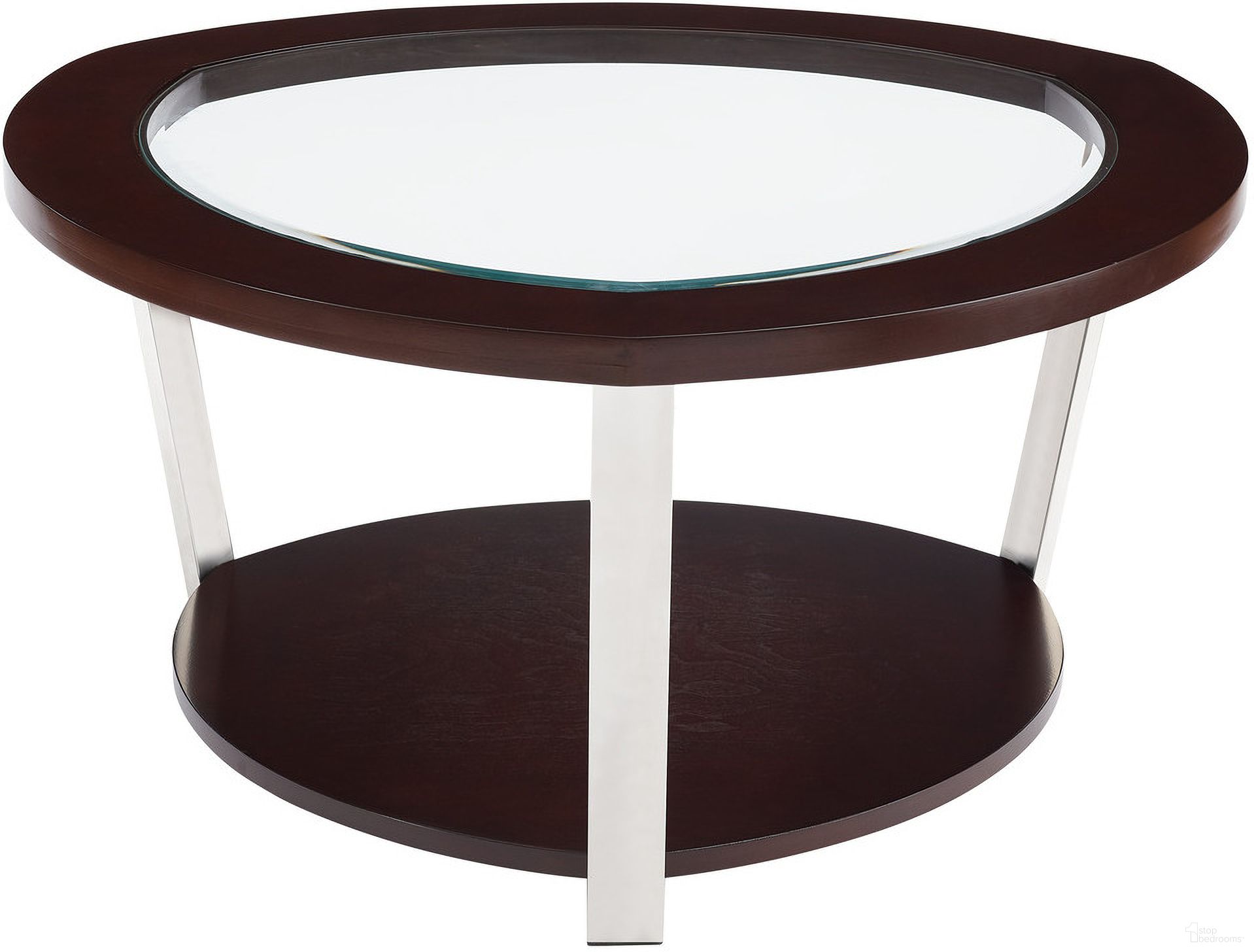 The appearance of Duncan Cocktail Table In Brown designed by Steve Silver in the transitional interior design. This brown piece of furniture  was selected by 1StopBedrooms from Duncan Collection to add a touch of cosiness and style into your home. Sku: DN100C. Material: MDF.