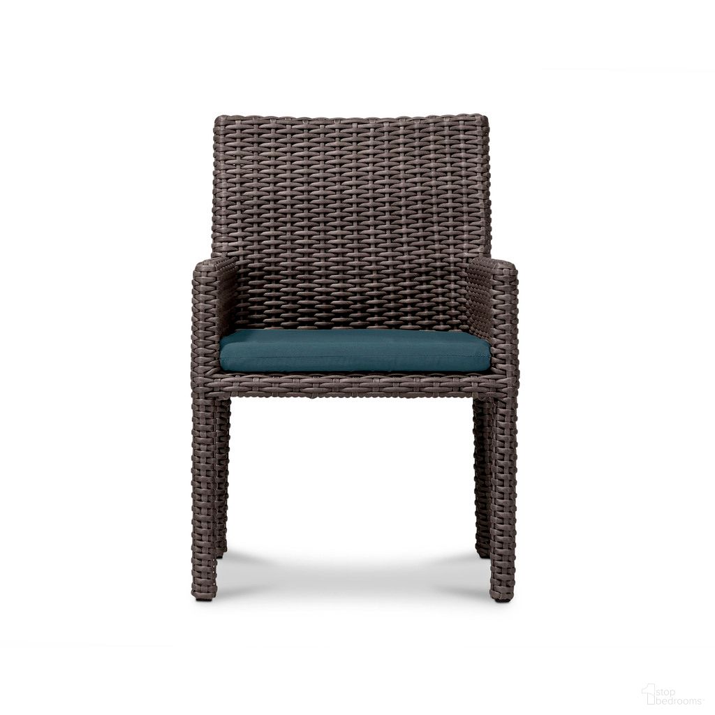 The appearance of Dune Dining Arm Chair In Cast Lagoon and Driftwood designed by Harmonia Living in the modern / contemporary interior design. This cast lagoon/driftwood piece of furniture  was selected by 1StopBedrooms from Dune Collection to add a touch of cosiness and style into your home. Sku: HL-DUNE-DW-DAC-CL. Material: Polyethylene.