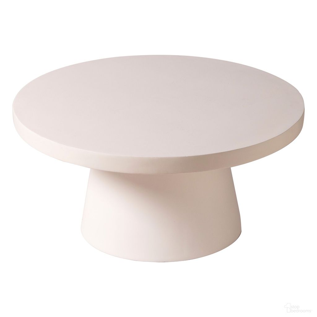 The appearance of Dune Fiberglass Outdoor Coffee Table In Grey designed by LeisureMod in the modern / contemporary interior design. This grey piece of furniture was selected by 1StopBedrooms from Dune Collection to add a touch of cosiness and style into your home. Sku: DCT32GR. Table Top Shape: Round. Material: Stone.