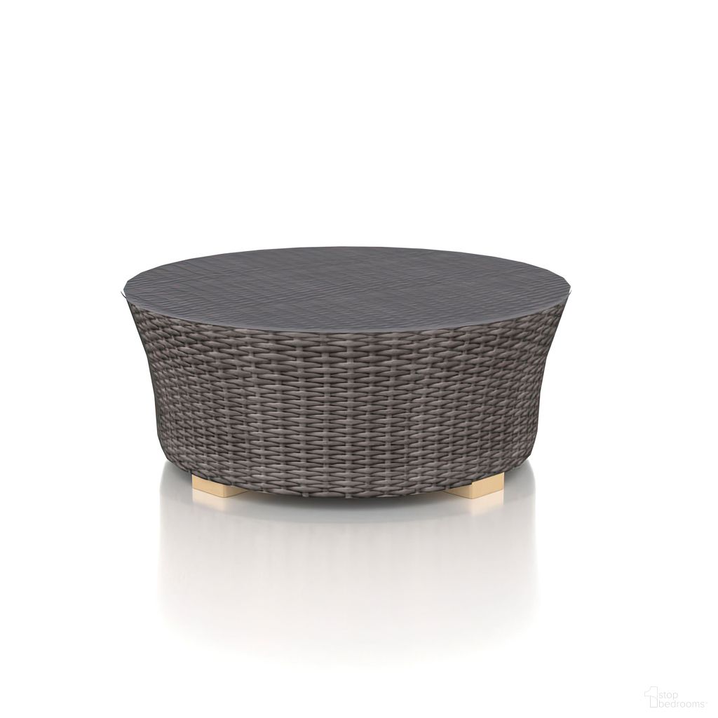 The appearance of Dune Round Coffee Table In Driftwood designed by Harmonia Living in the modern / contemporary interior design. This driftwood piece of furniture  was selected by 1StopBedrooms from Dune Collection to add a touch of cosiness and style into your home. Sku: HL-DUNE-DW-RCT. Material: Teak.