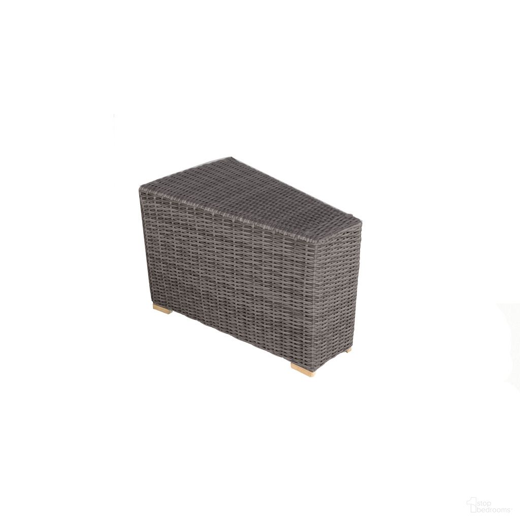 The appearance of Dune Wedge End Table In Driftwood designed by Harmonia Living in the modern / contemporary interior design. This driftwood piece of furniture  was selected by 1StopBedrooms from Dune Collection to add a touch of cosiness and style into your home. Sku: HL-DUNE-DW-WET. Material: Teak.