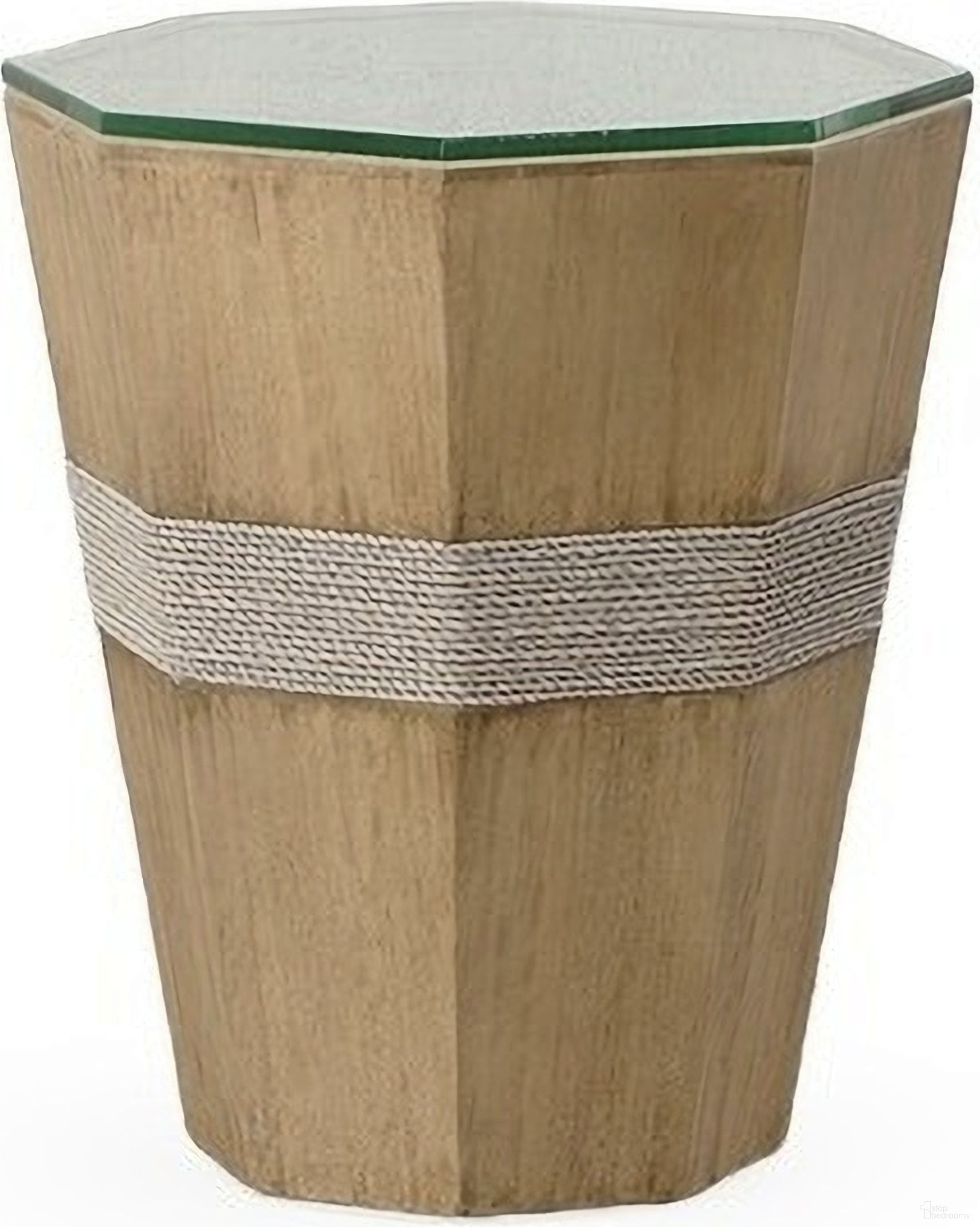 Dunes Spot Table In Tan and Grey by Century Furniture 1StopBedrooms