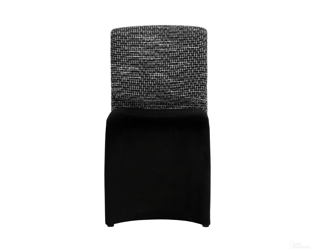 Dunnington Dining Chair In Abbington Black and Hobbes Night