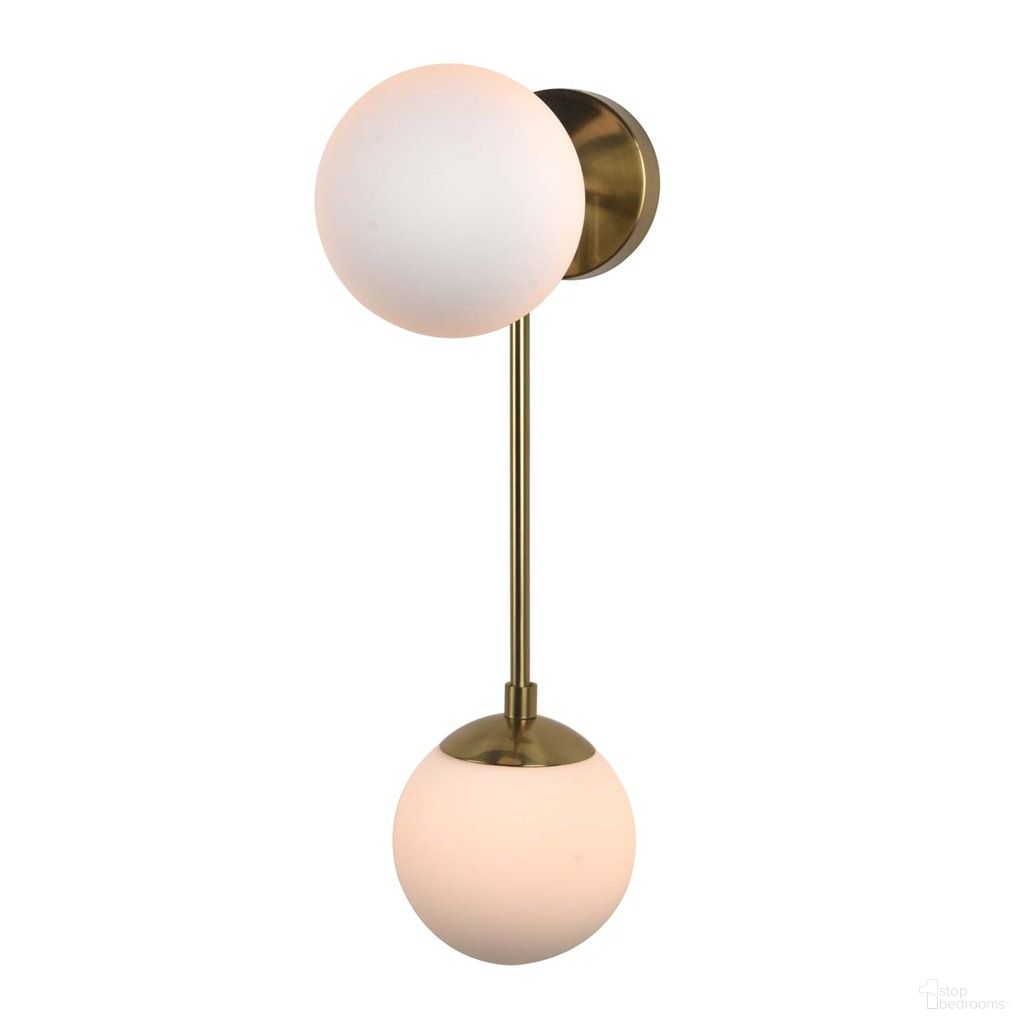 Duo Modern Contemporary Plug-in Wall Sconce In Brushed Brass