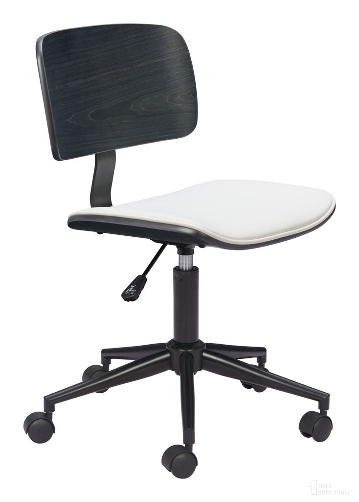 Duravel Office Chair In White and Black