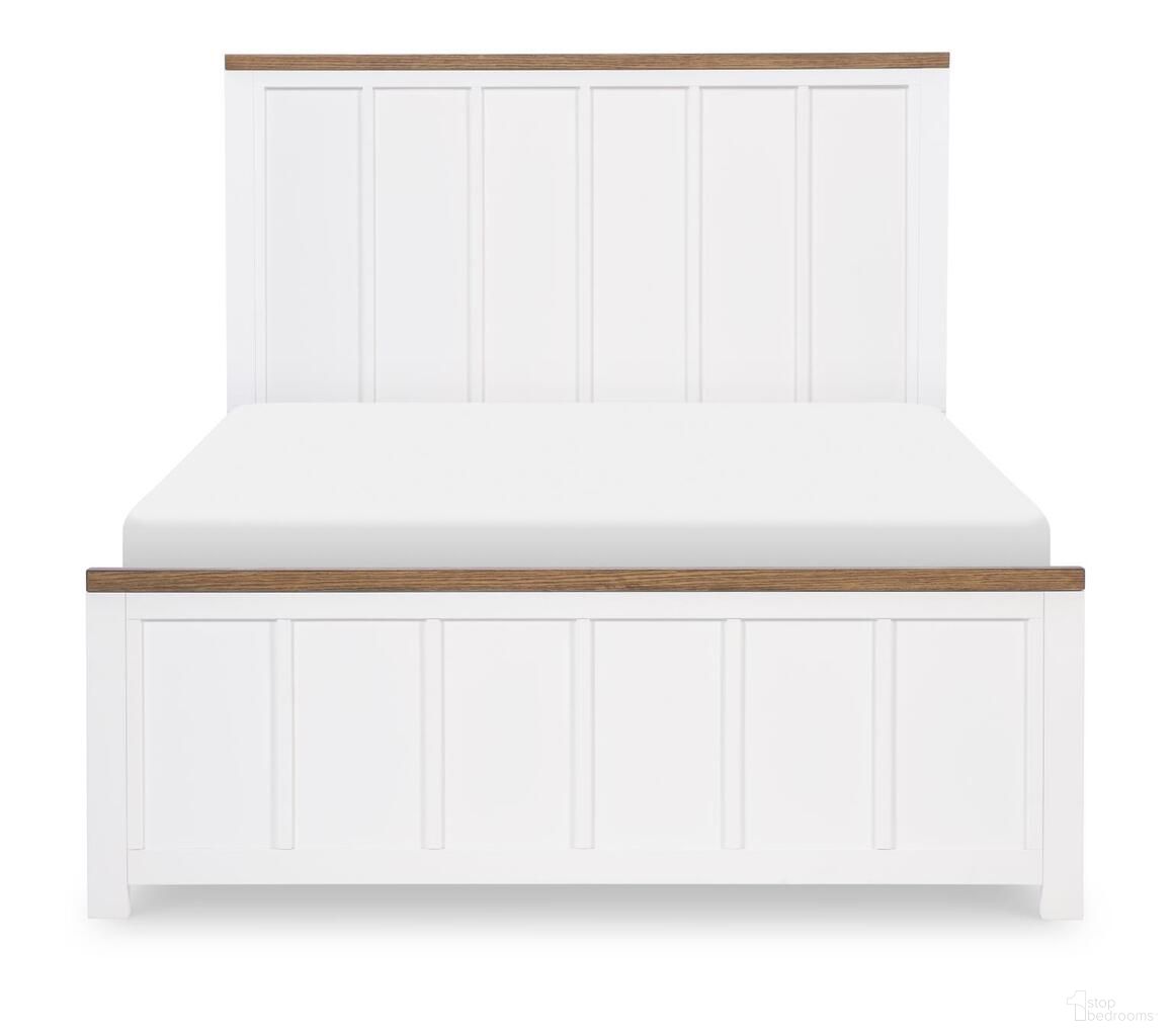 The appearance of Dutton Complete Full Panel Bed In Natural White and Aged Black designed by Legacy Classic in the country / farmhouse interior design. This natural white/aged black piece of furniture was selected by 1StopBedrooms from Dutton Collection to add a touch of cosiness and style into your home. Sku: 1568-4104;1568-4114;1568-4900. Bed Type: Panel Bed. Bed Size: Full. Material: Hardwood.