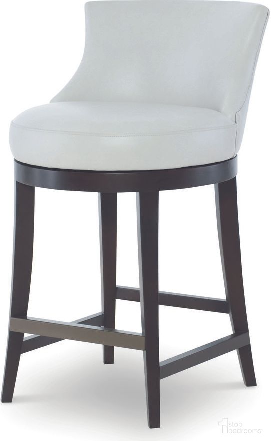 The appearance of Dutton Swivel Counter Stool In Espresso designed by Century Furniture in the modern / contemporary interior design. This espresso piece of furniture  was selected by 1StopBedrooms from Century Trading Company Collection to add a touch of cosiness and style into your home. Sku: PLR-3855C-PAPYRUS. Material: Hardwood.