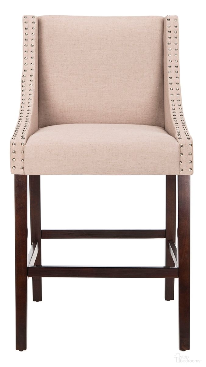 Dylan Bar Stool in Taupe
