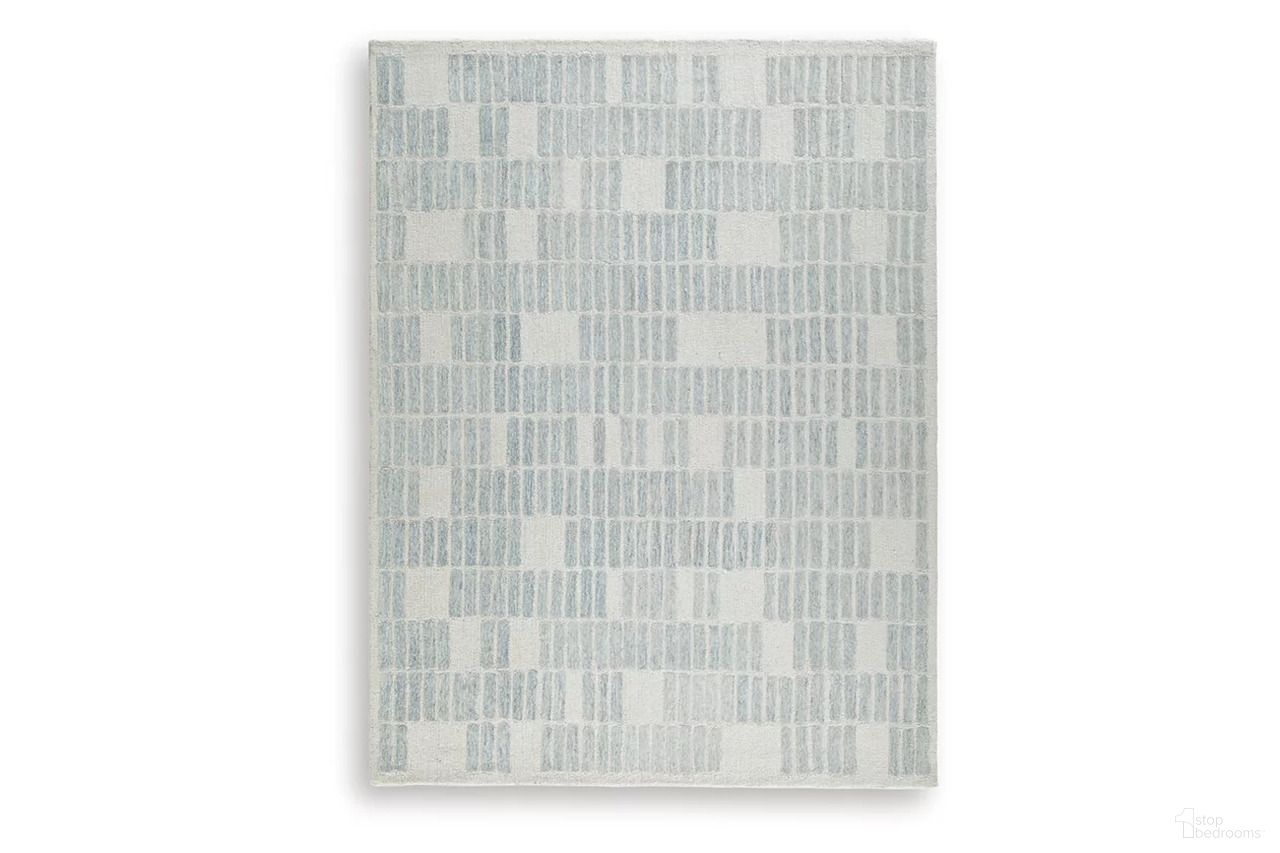 The appearance of Dylanton 7'8" x 10' Area Rug In Ivory and Blue designed by Signature Design by Ashley in the modern / contemporary interior design. This ivory and blue piece of furniture was selected by 1StopBedrooms from Dylanton Collection to add a touch of cosiness and style into your home. Sku: R407811. Material: Polyester.