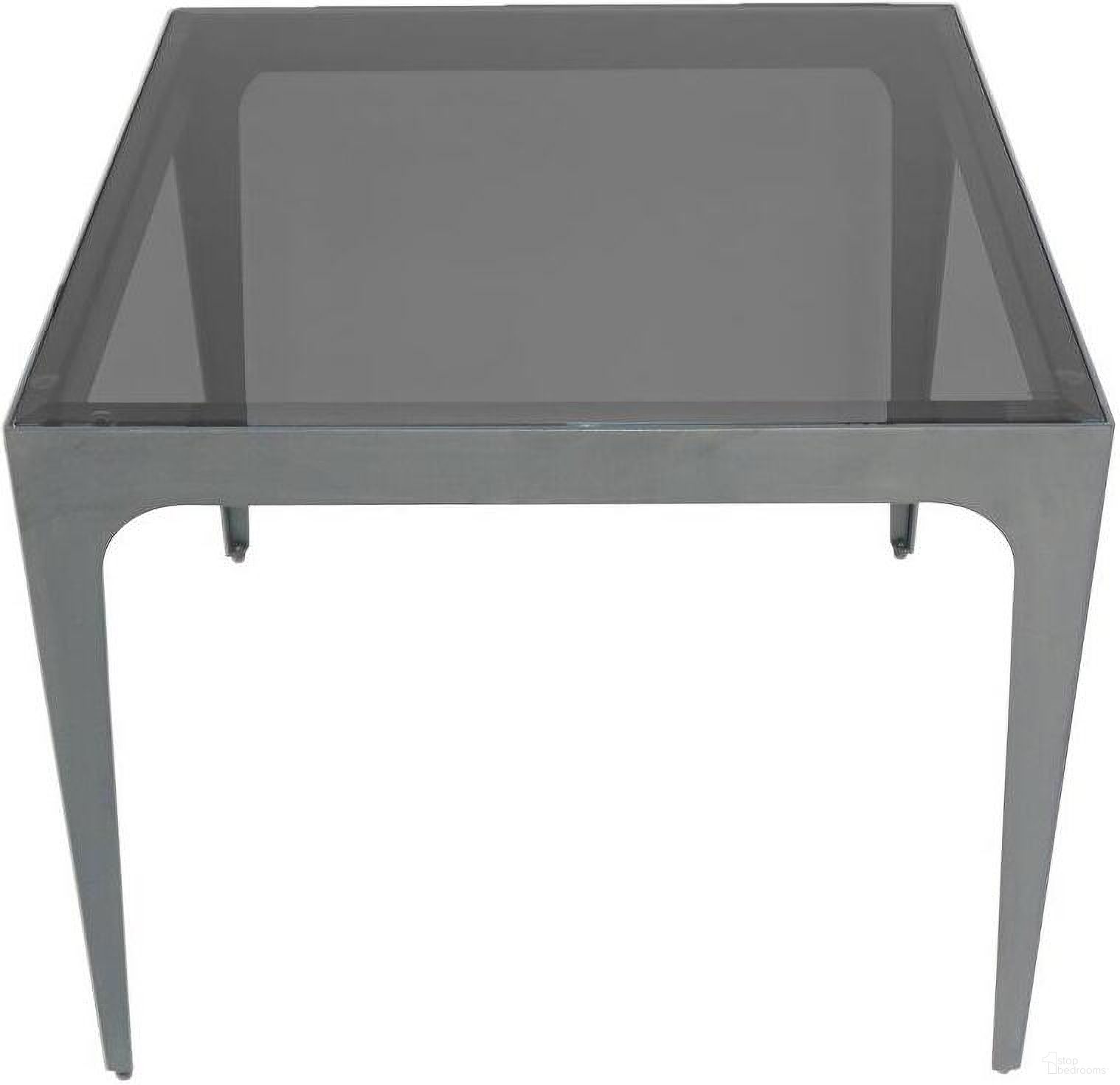 The appearance of Dynasty End Table With Smoked Glass Top designed by Bellini Modern Living in the modern / contemporary interior design. This smoke piece of furniture  was selected by 1StopBedrooms from Dynasty Collection to add a touch of cosiness and style into your home. Sku: Dynasty ET SMK. Material: Glass.