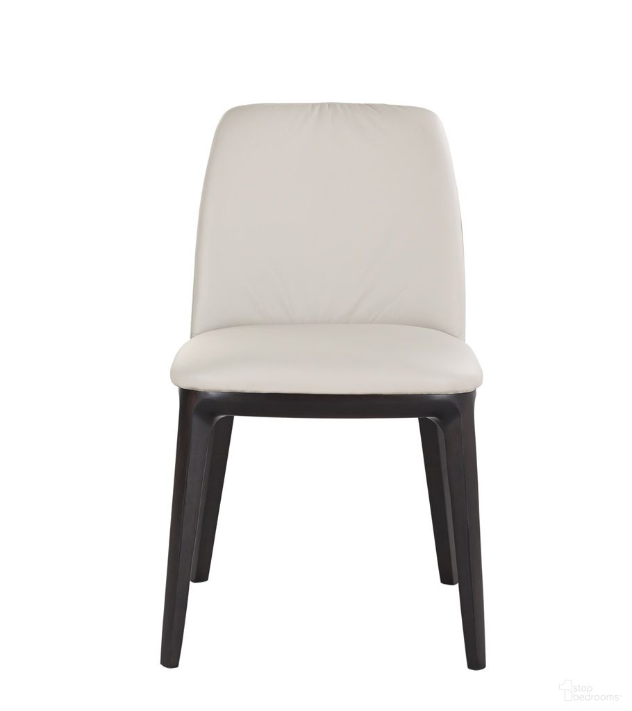 The appearance of E Osaka Chair Set of 2 In Light Grey designed by J&M in the modern / contemporary interior design. This light grey piece of furniture  was selected by 1StopBedrooms from Osaka Collection to add a touch of cosiness and style into your home. Sku: 18899-CLG. Chair Type: Side Chair.