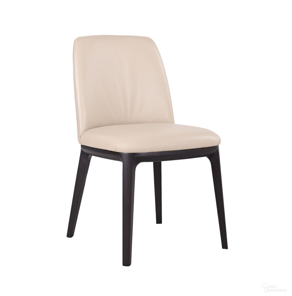 E Osaka Dining Chair Set of 2 In Light Mocha