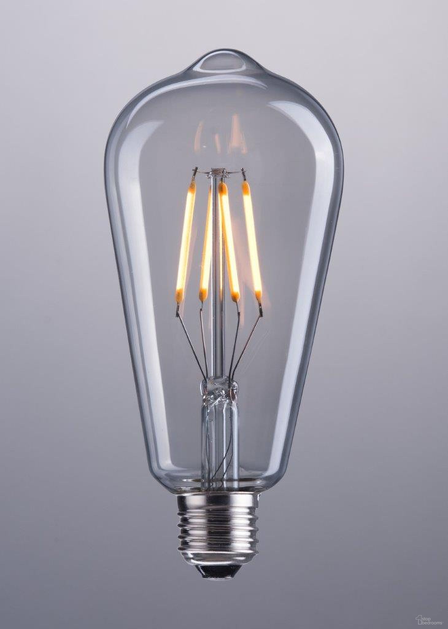 E26 ST64 4W 146x64mm LED Light Bulb In Clear