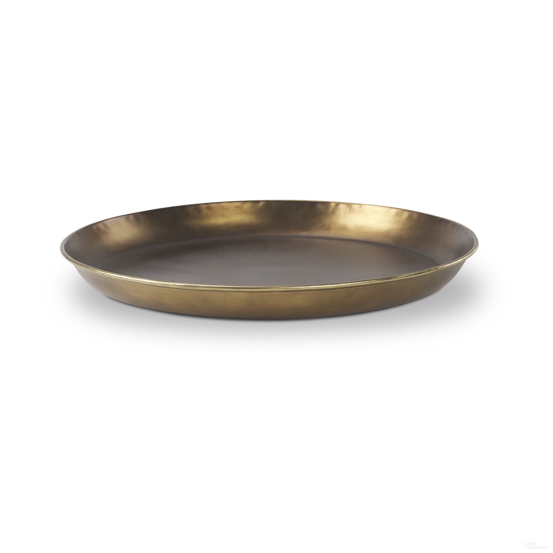 Eagan Aluminium Large Tray In Brass