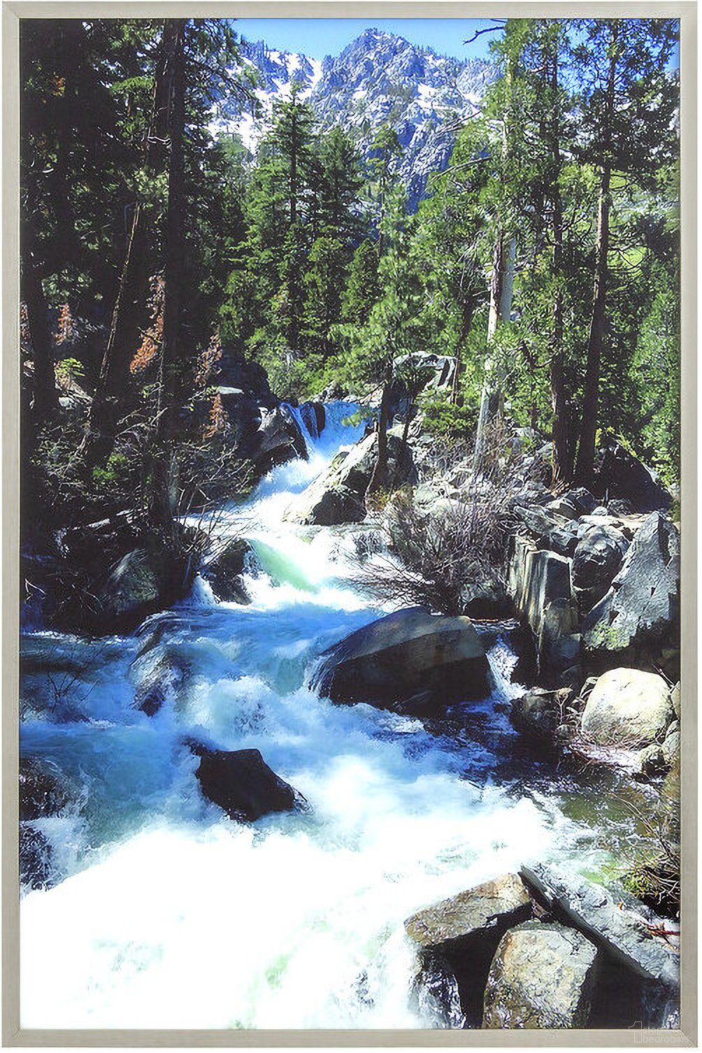 Eagle Falls Wall Art In Multicolor