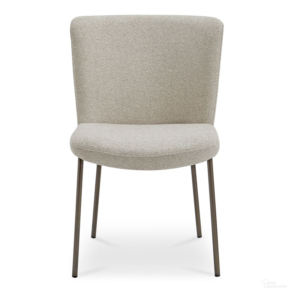 Early Dining Chair Set of 2 In Beige