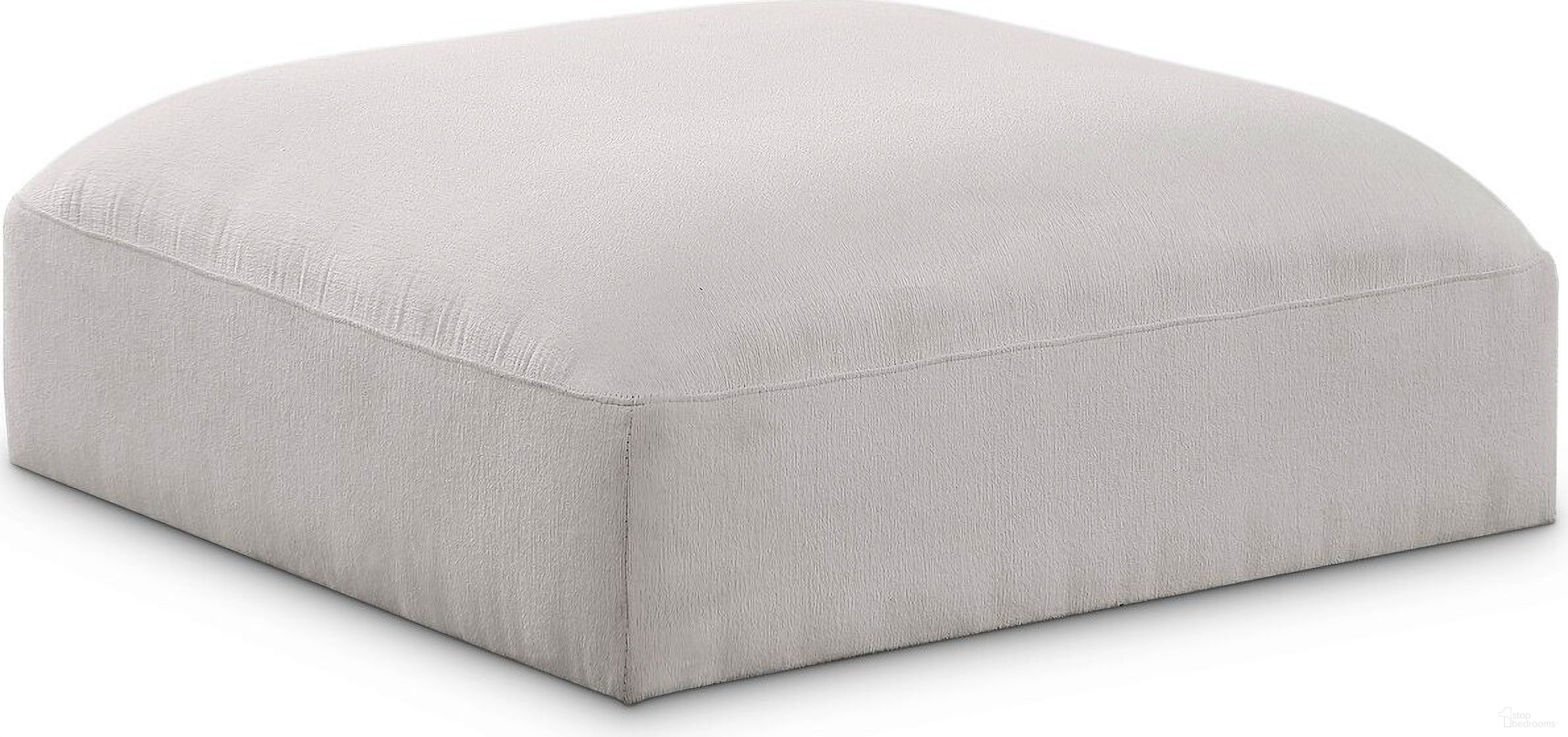 The appearance of Ease Polyester Fabric Ottoman In Cream designed by Meridian in the modern / contemporary interior design. This cream piece of furniture was selected by 1StopBedrooms from Ease Collection to add a touch of cosiness and style into your home. Sku: 696Cream-Ott. Material: Wood.