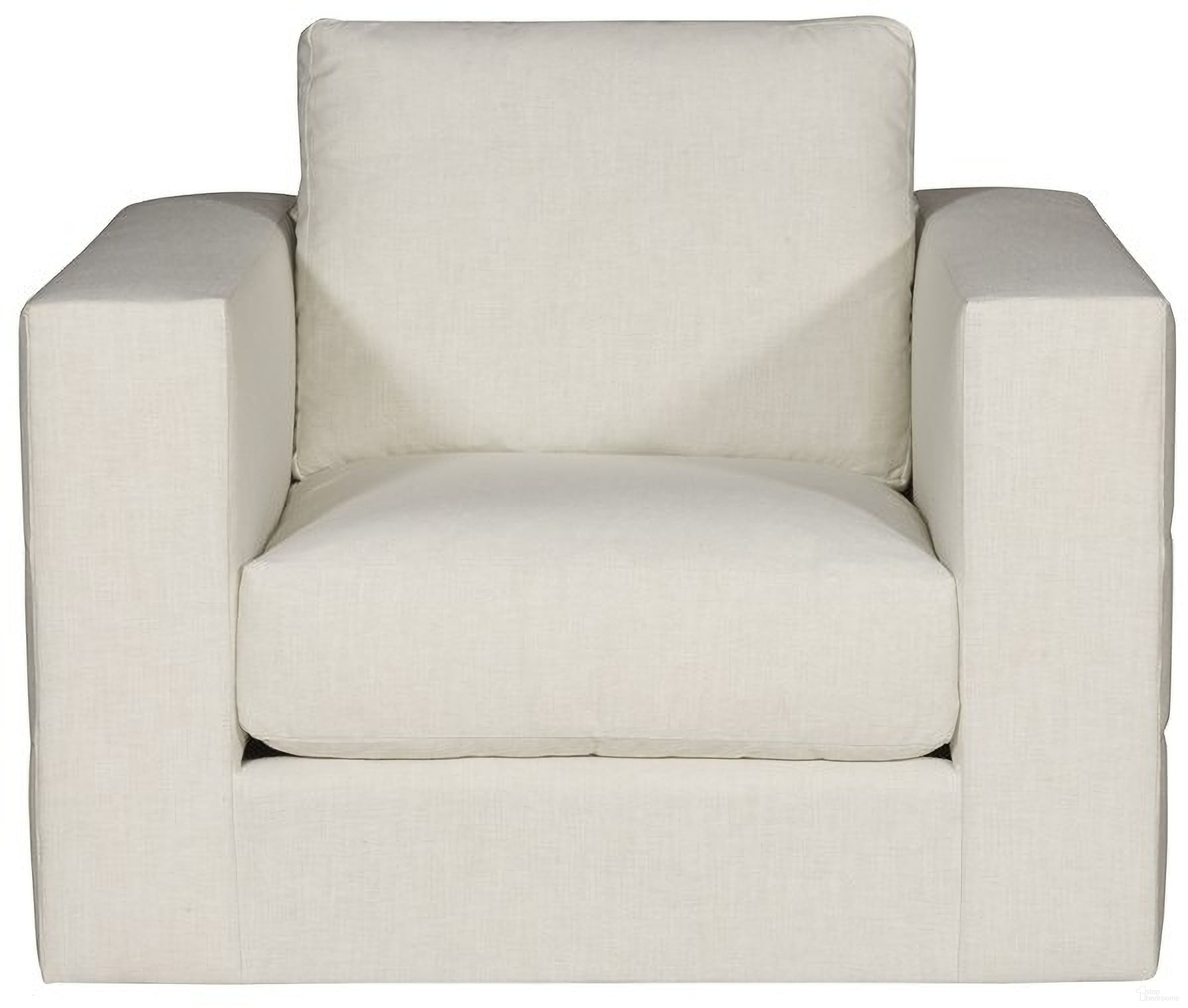 The appearance of Ease Swivel Chair In Ivory designed by Vanguard Furniture in the modern / contemporary interior design. This ivory piece of furniture was selected by 1StopBedrooms from Ease Collection to add a touch of cosiness and style into your home. Sku: T1V158-SW. Material: Upholstery.