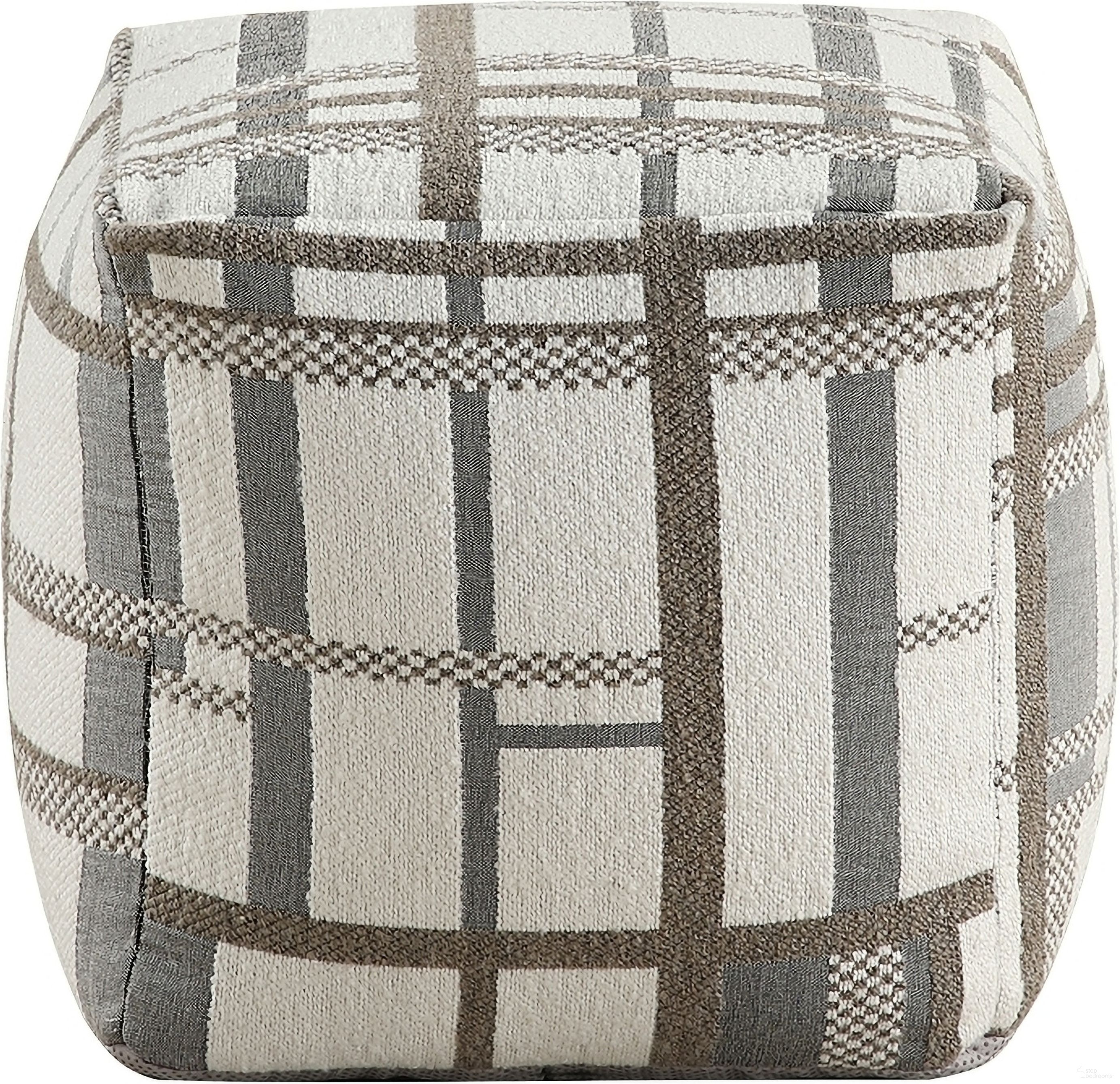 The appearance of Easley Pouf In Black and White designed by Homelegance in the modern / contemporary interior design. This black/white piece of furniture was selected by 1StopBedrooms from Easley Collection to add a touch of cosiness and style into your home. Sku: P31007. Material: Performance Fabric.