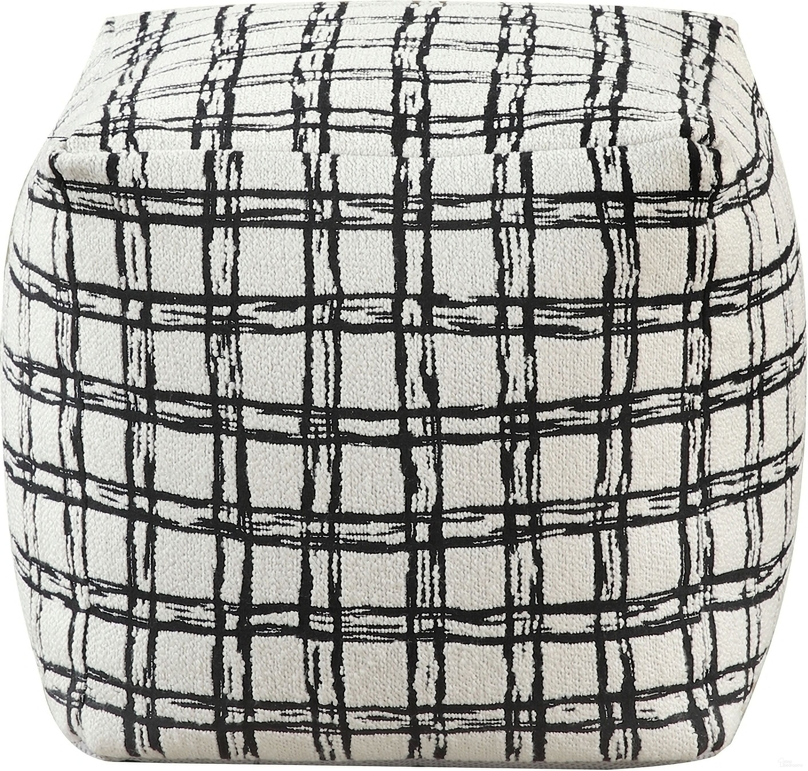 The appearance of Easley Pouf In Black and White designed by Homelegance in the modern / contemporary interior design. This black/white piece of furniture was selected by 1StopBedrooms from Easley Collection to add a touch of cosiness and style into your home. Sku: P31014. Material: Performance Fabric.