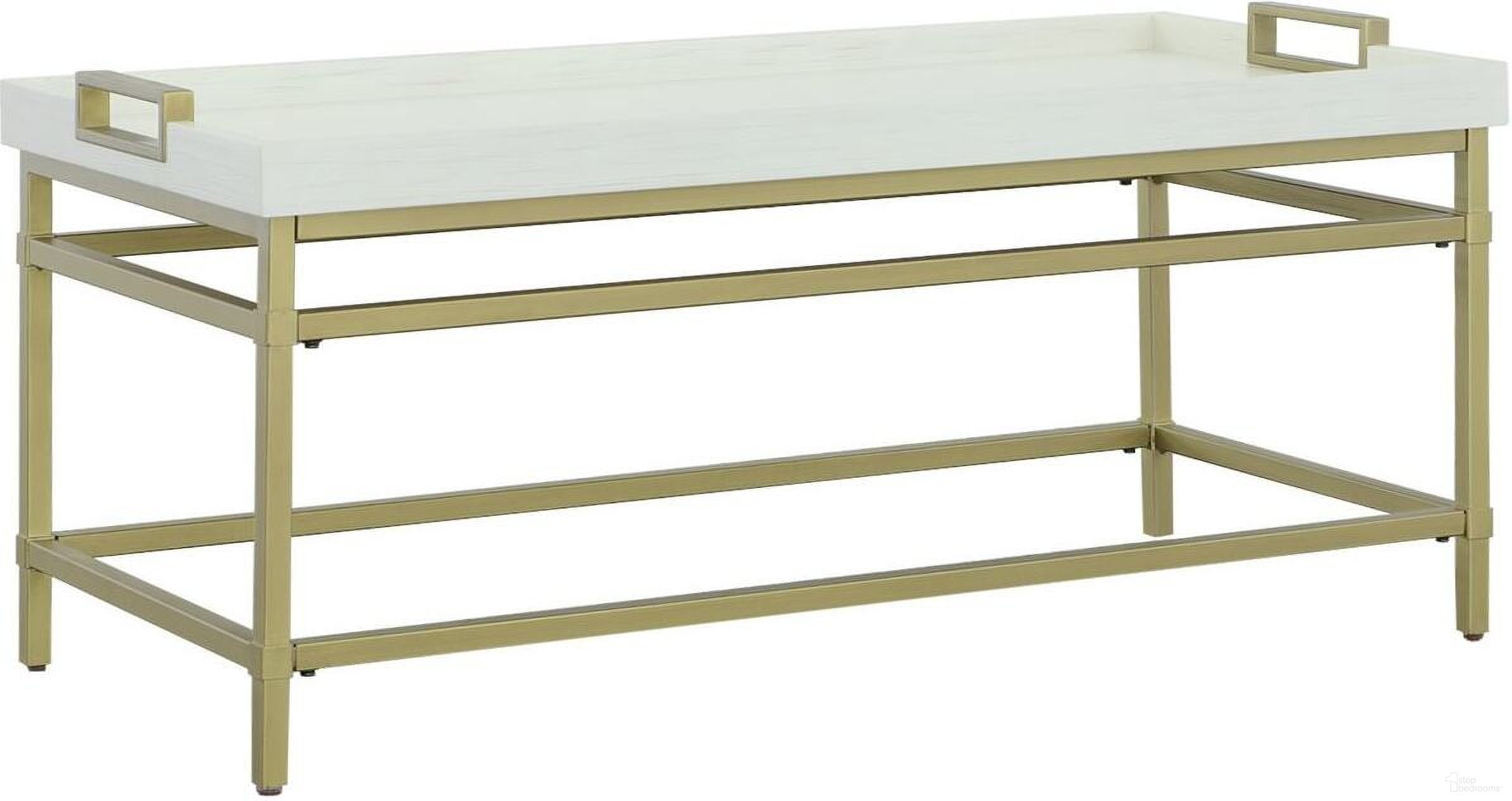 The appearance of East Camden Rectangular Cocktail Table In Pearl designed by Fairfield Chair in the modern / contemporary interior design. This pearl piece of furniture was selected by 1StopBedrooms from East Camden Collection to add a touch of cosiness and style into your home. Sku: 8098-93. Material: Metal.
